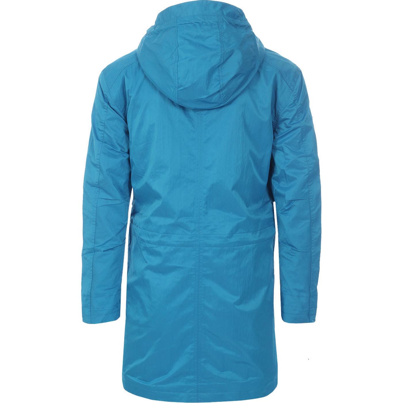 Pretty green blue parka best sale