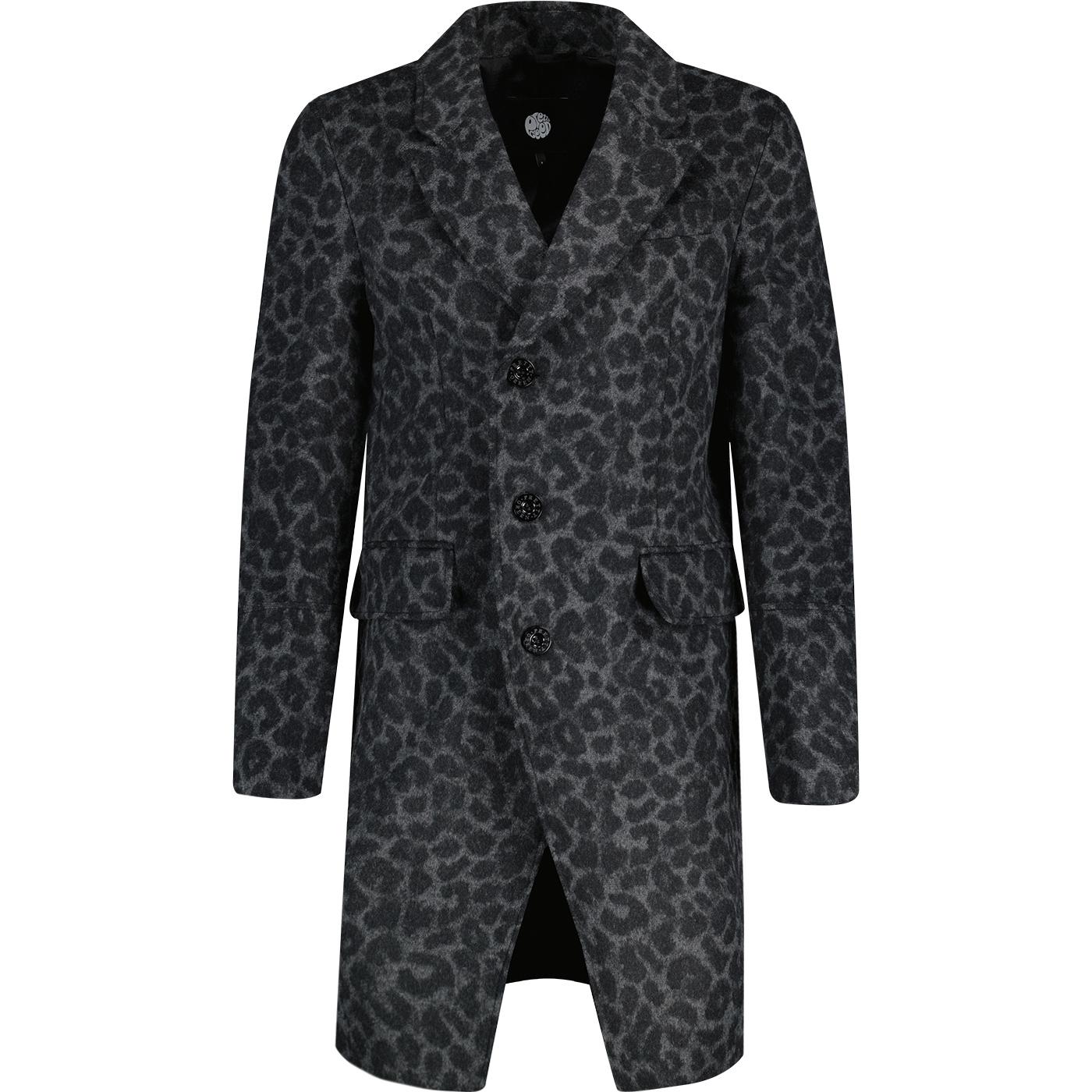 Fleetwood PRETTY GREEN Black Label Leopard Coat 