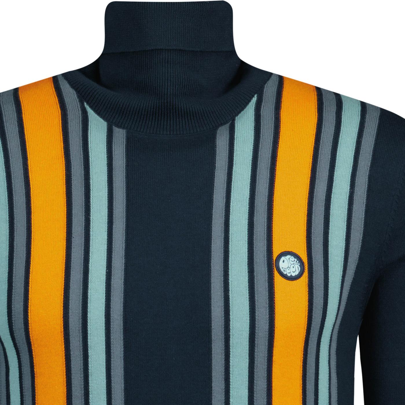 Pretty green clearance roll neck jumper