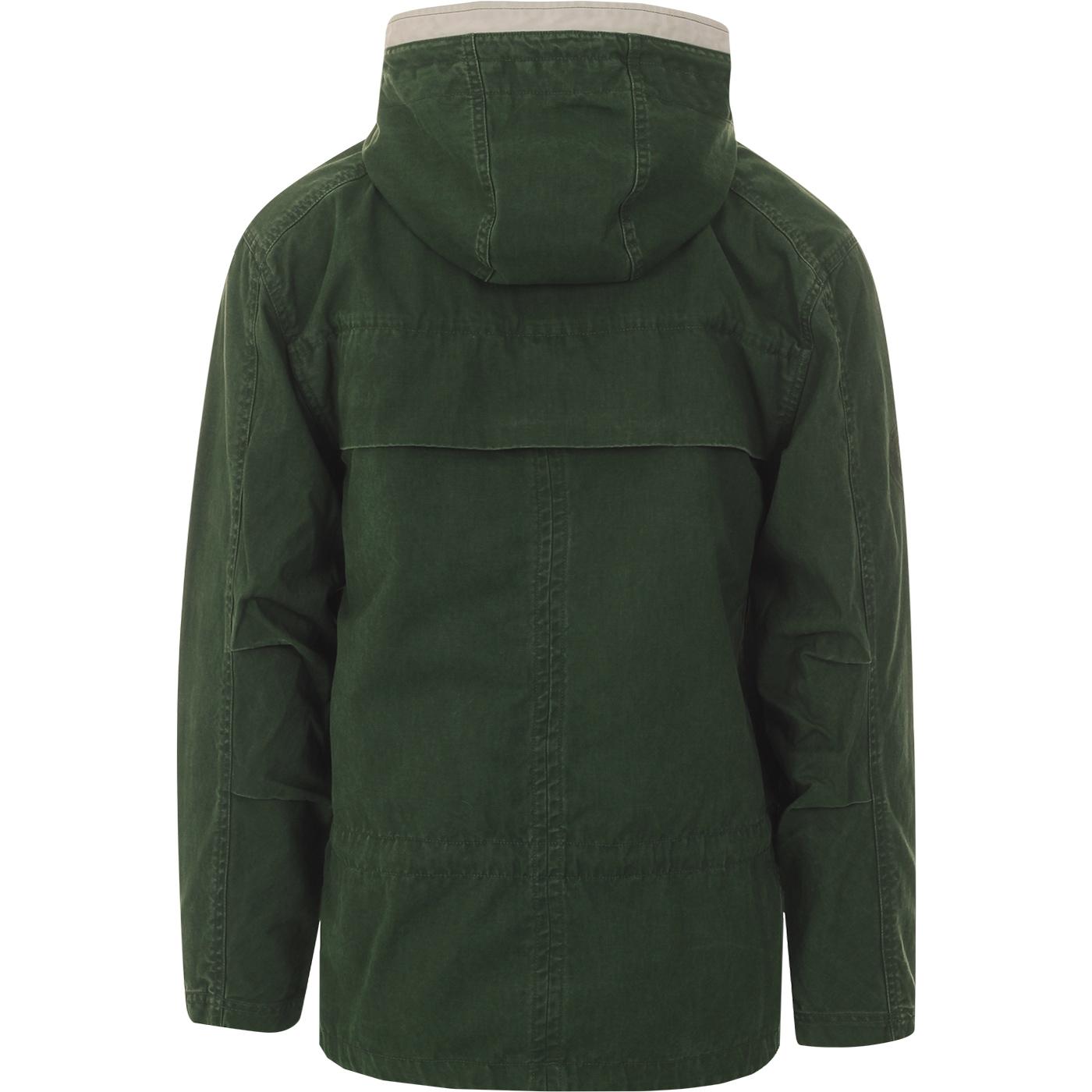Pretty green overhead jacket navy store