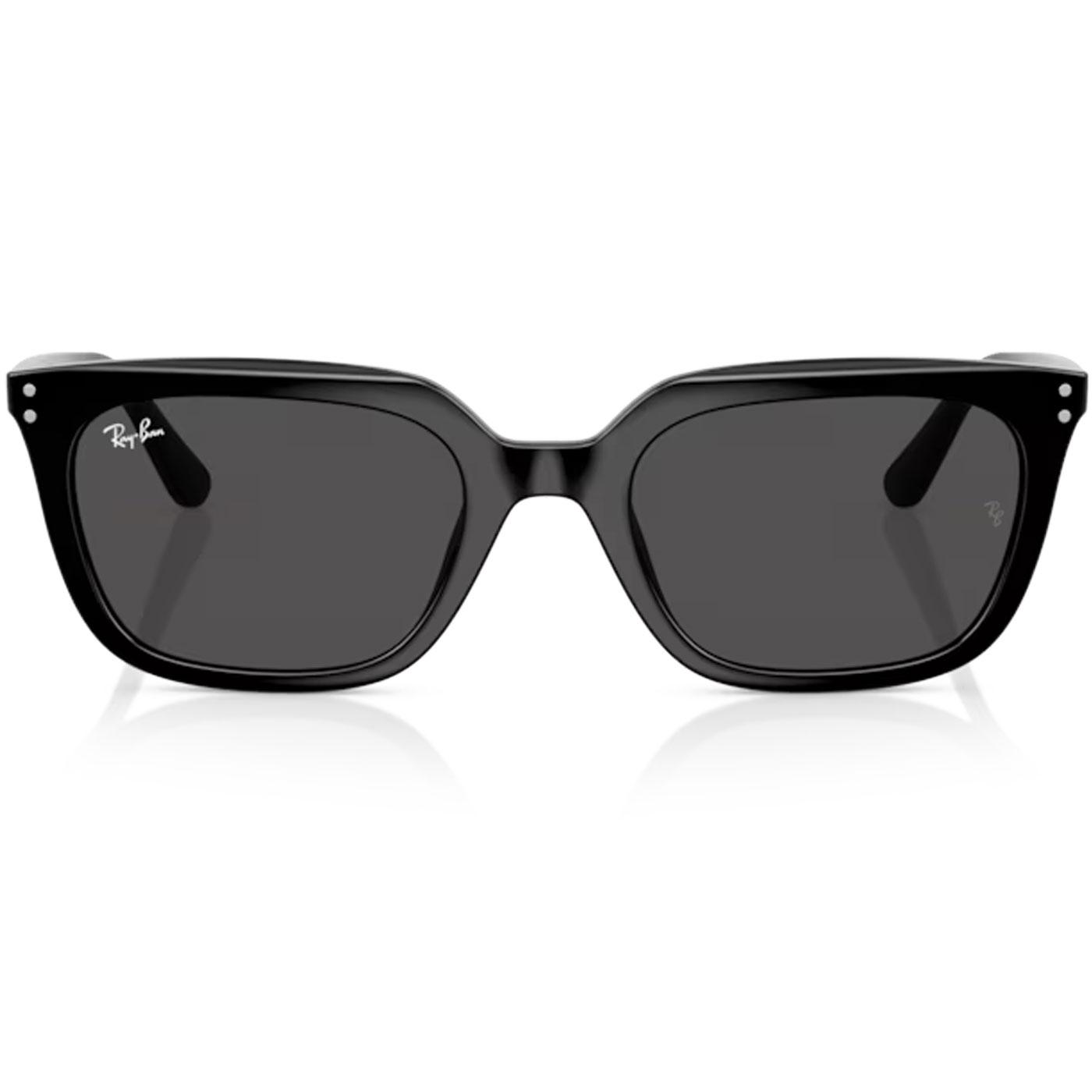 Ray-Ban Square Low-Bridge Sunglasses - Black