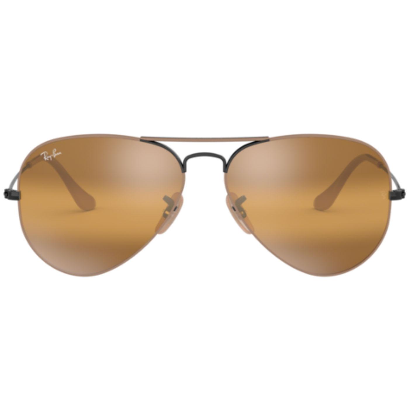Aviator RAY-BAN Retro 70s Brown Mirror Sunglasses