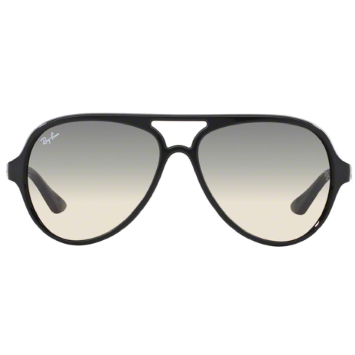 Cats 5000 Ray-Ban Retro Mod Aviator Sunglasses Blk