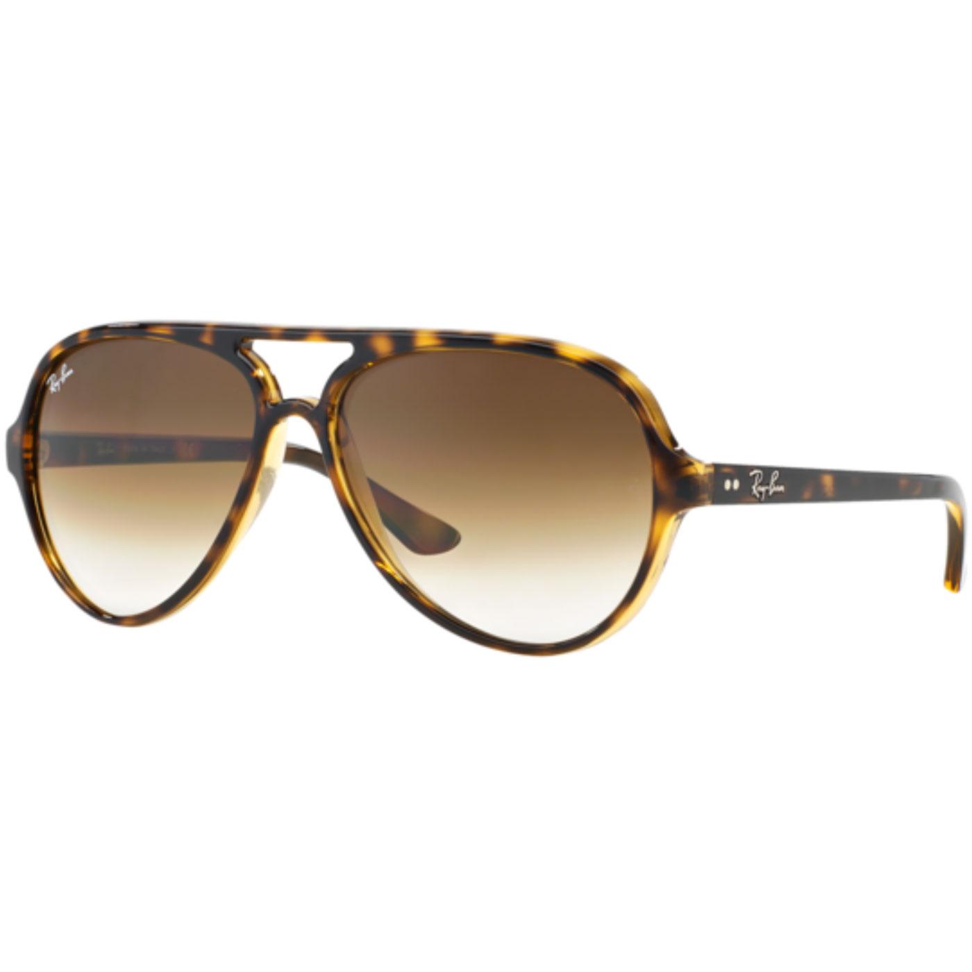 Cats 5000 Aviator Sunglasses | Ray-Ban Retro Sixties Mod Brown Shades