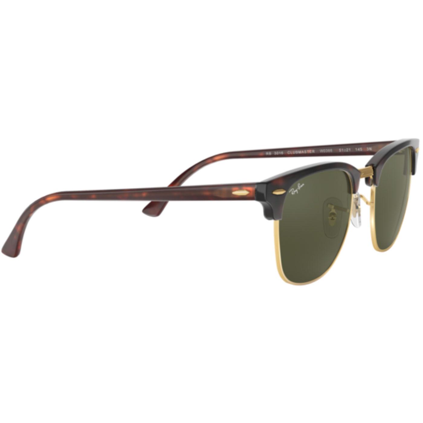 Ray-Ban Retro Mod Clubmaster Indie Sunglasses in Brown