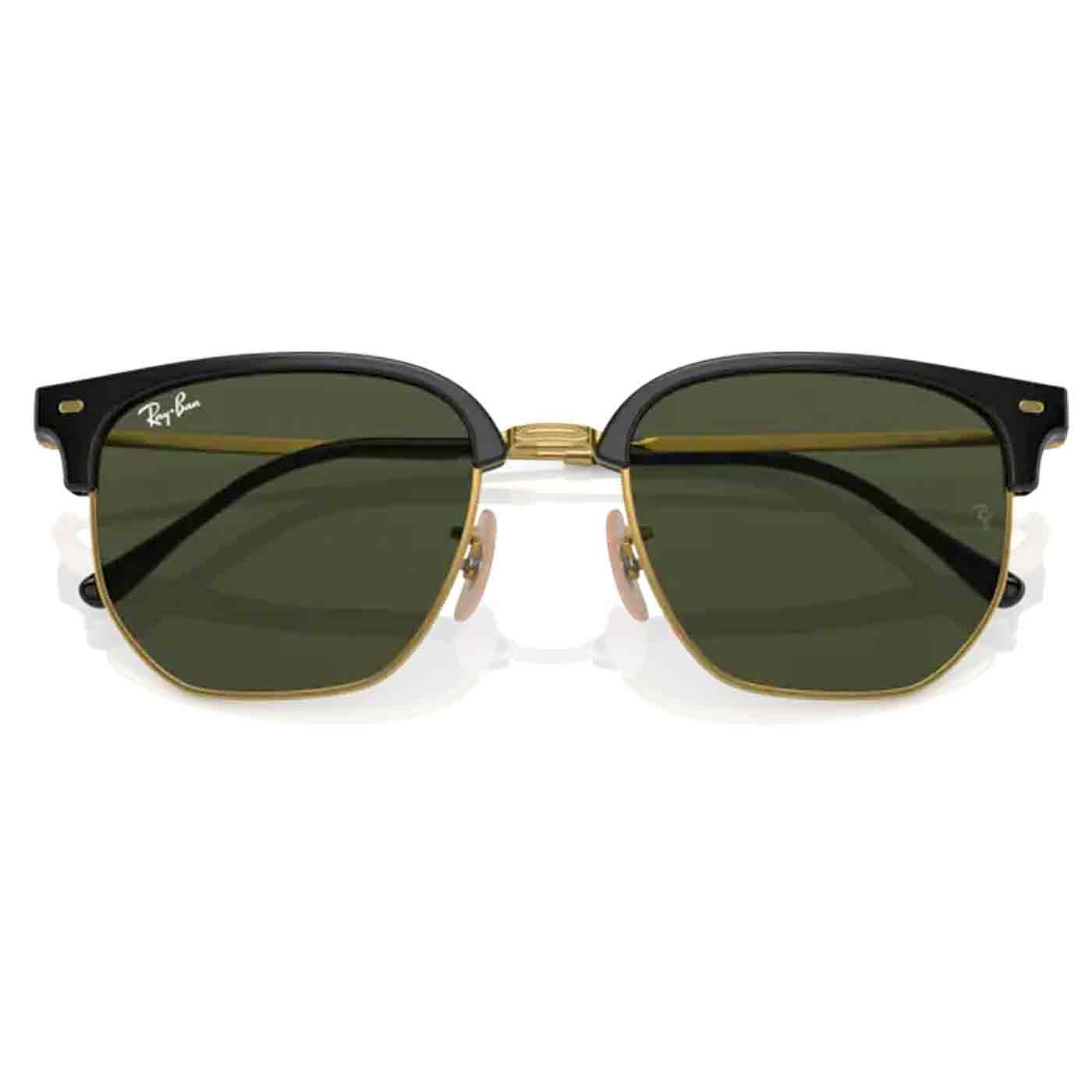 New Clubmaster RAY-BAN Retro 50s Sunglasses in Black/Gold