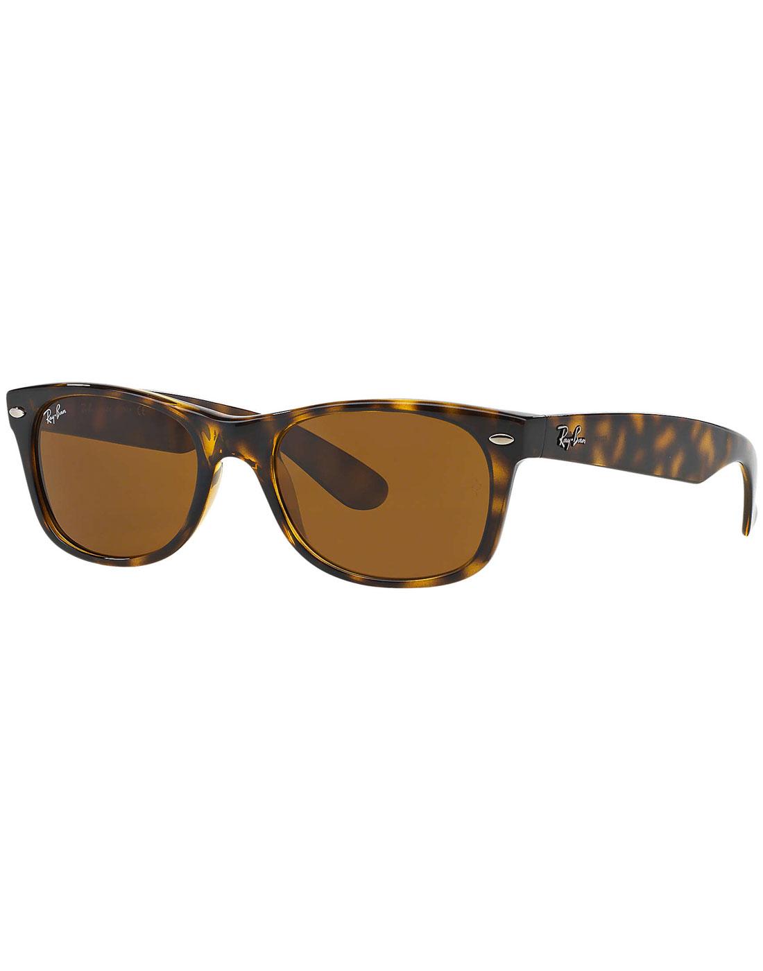 New Wayfarer RAY-BAN Mod Tortoise Brown Sunglasses