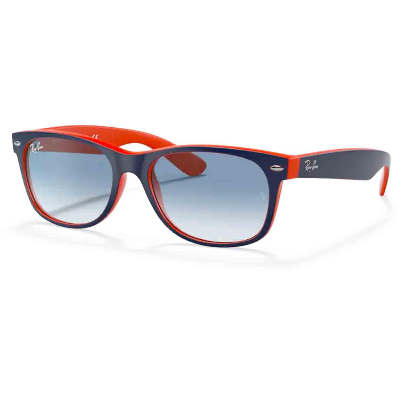 New Wayfarer Ray-Ban Retro Sunglasses -Blue/Orange