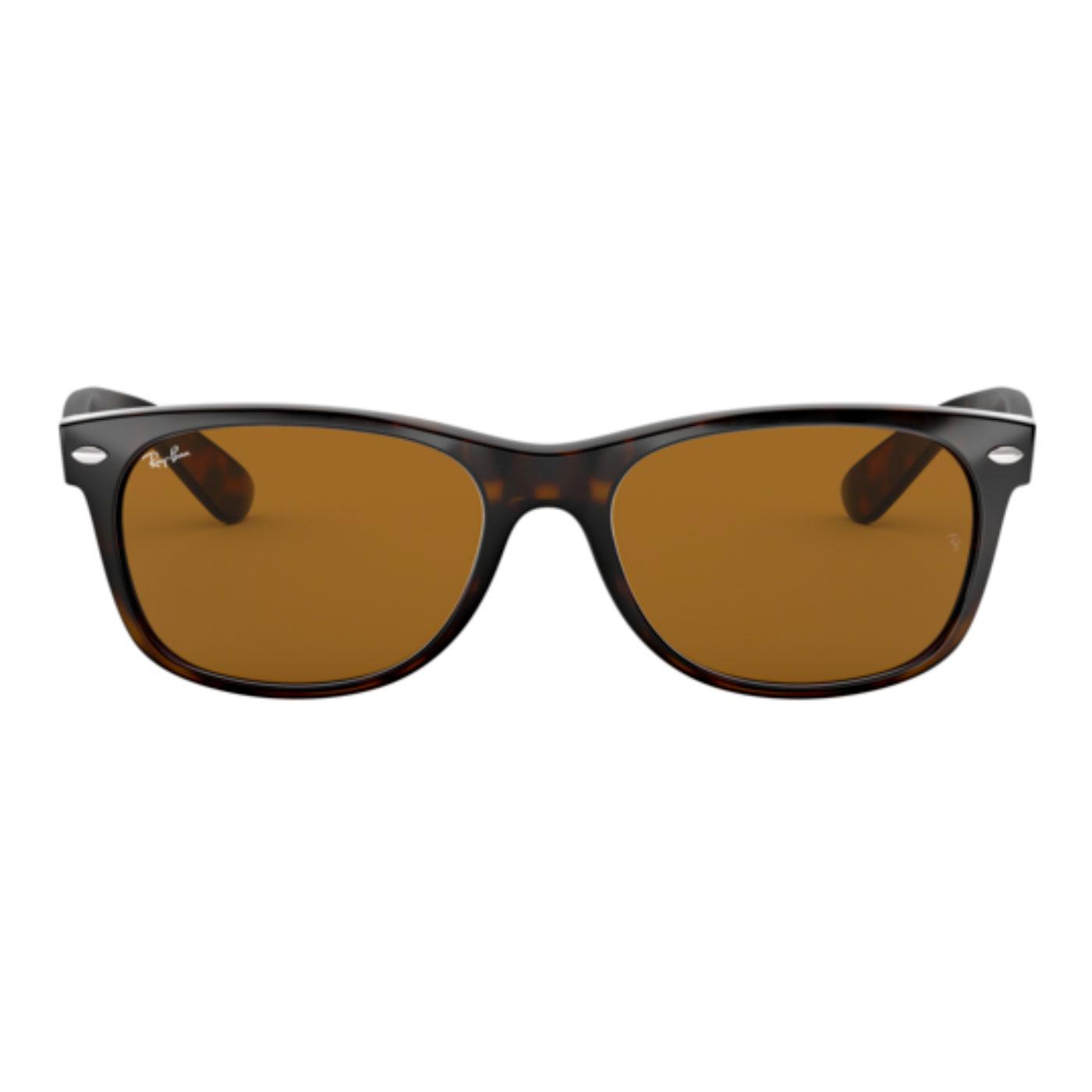 RAYBAN New Wayfarer Retro Mod Sunglasses Light Havana