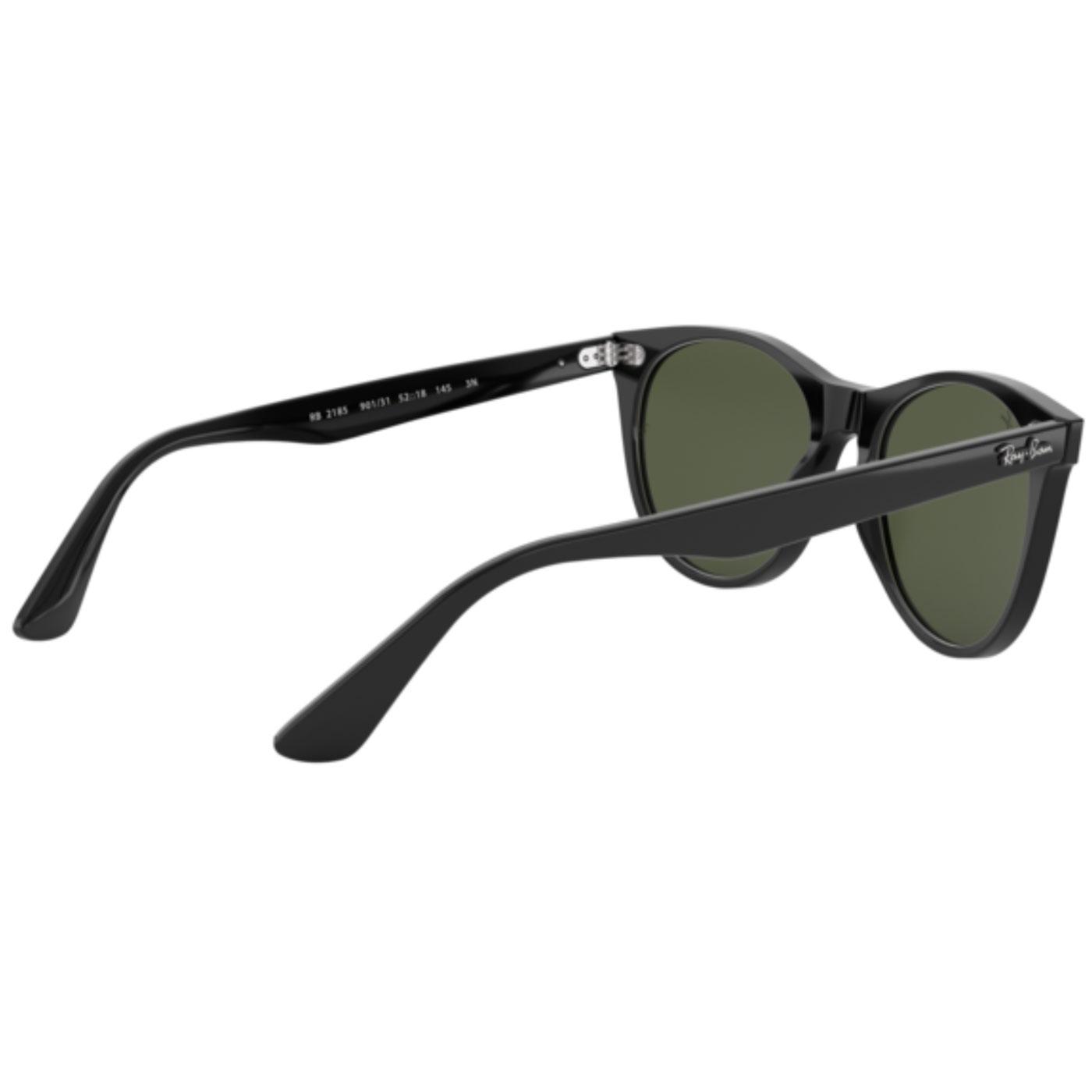 Wayfarer II RAY-BAN Retro Rounded Sunglasses in Black