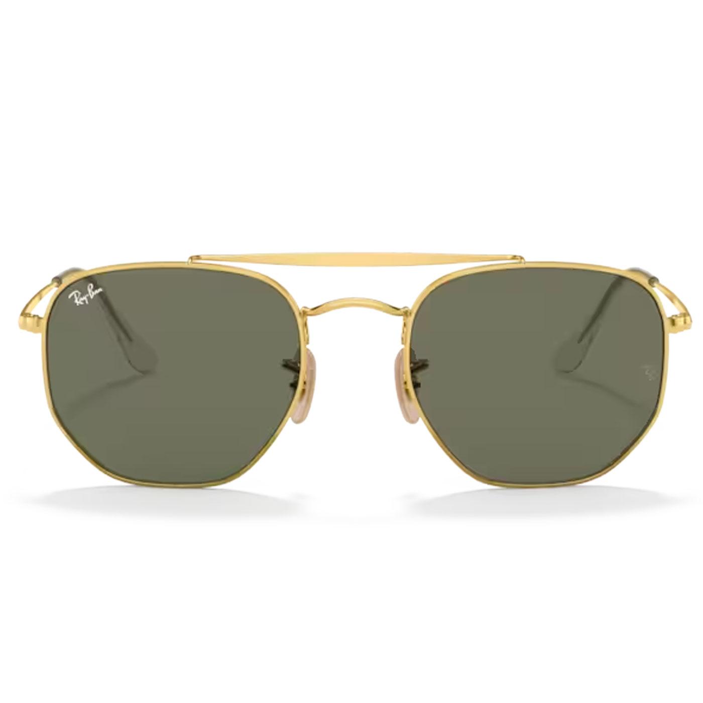 Marshal RAY-BAN Retro 70s Aviator Sunglasses GOLD