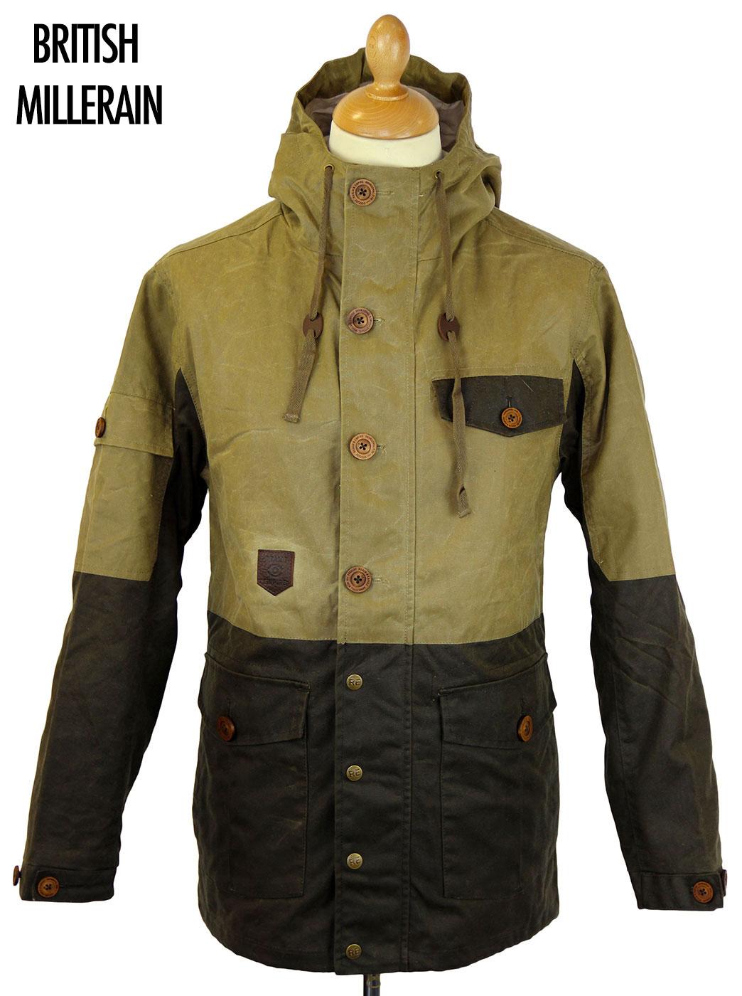 British Wax Jacket REALM & EMPIRE Retro Mod Coat