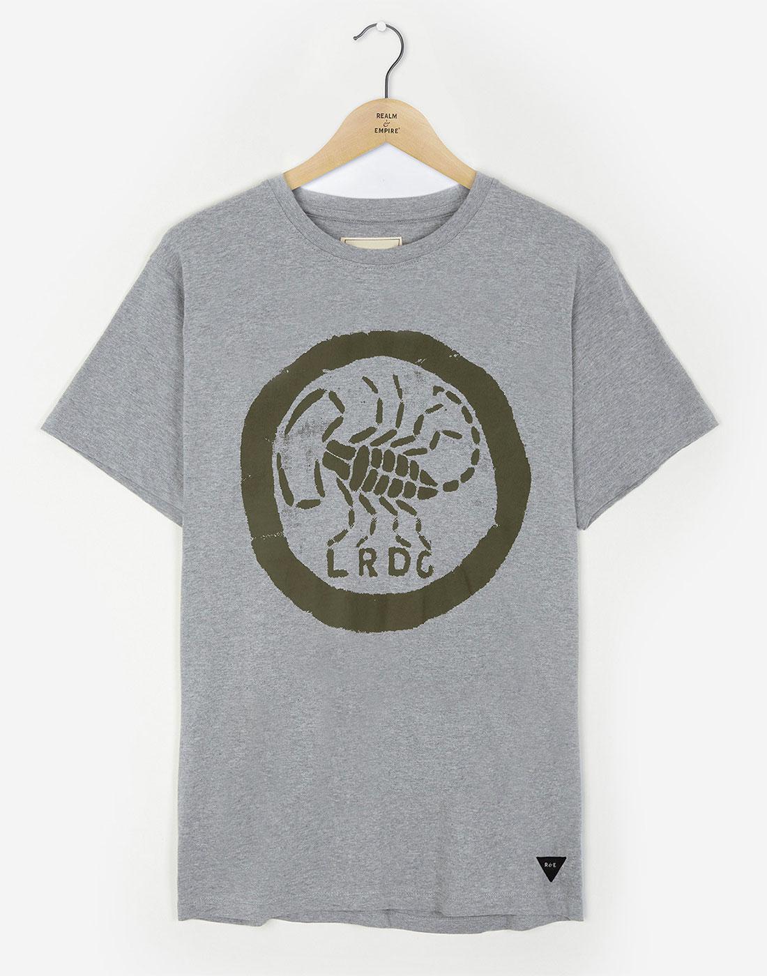 LRDG Scorpion REALM & EMPIRE Retro Logo T-shirt