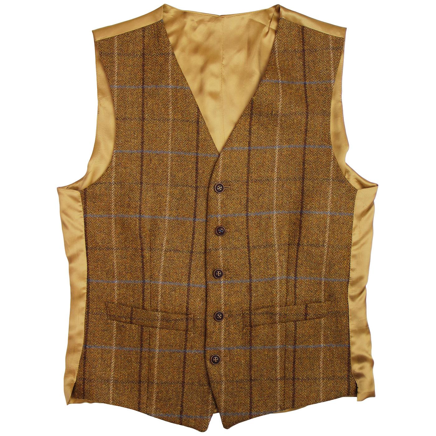 Mod Four Colour Gold Matching Coat, Blazer & Waistcoat
