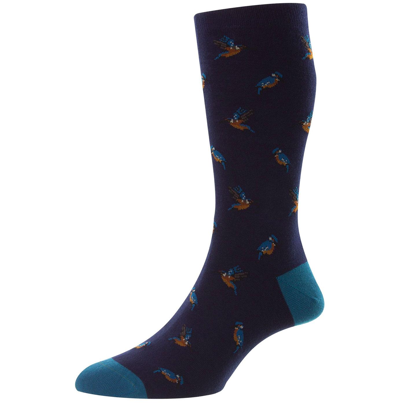 + Halcyon SCOTT-NICHOL Retro Kingfisher Socks