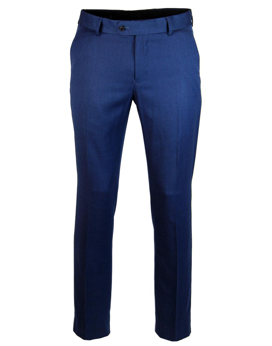 Graceland Retro Mod Slim Cut Tux Suit Trousers