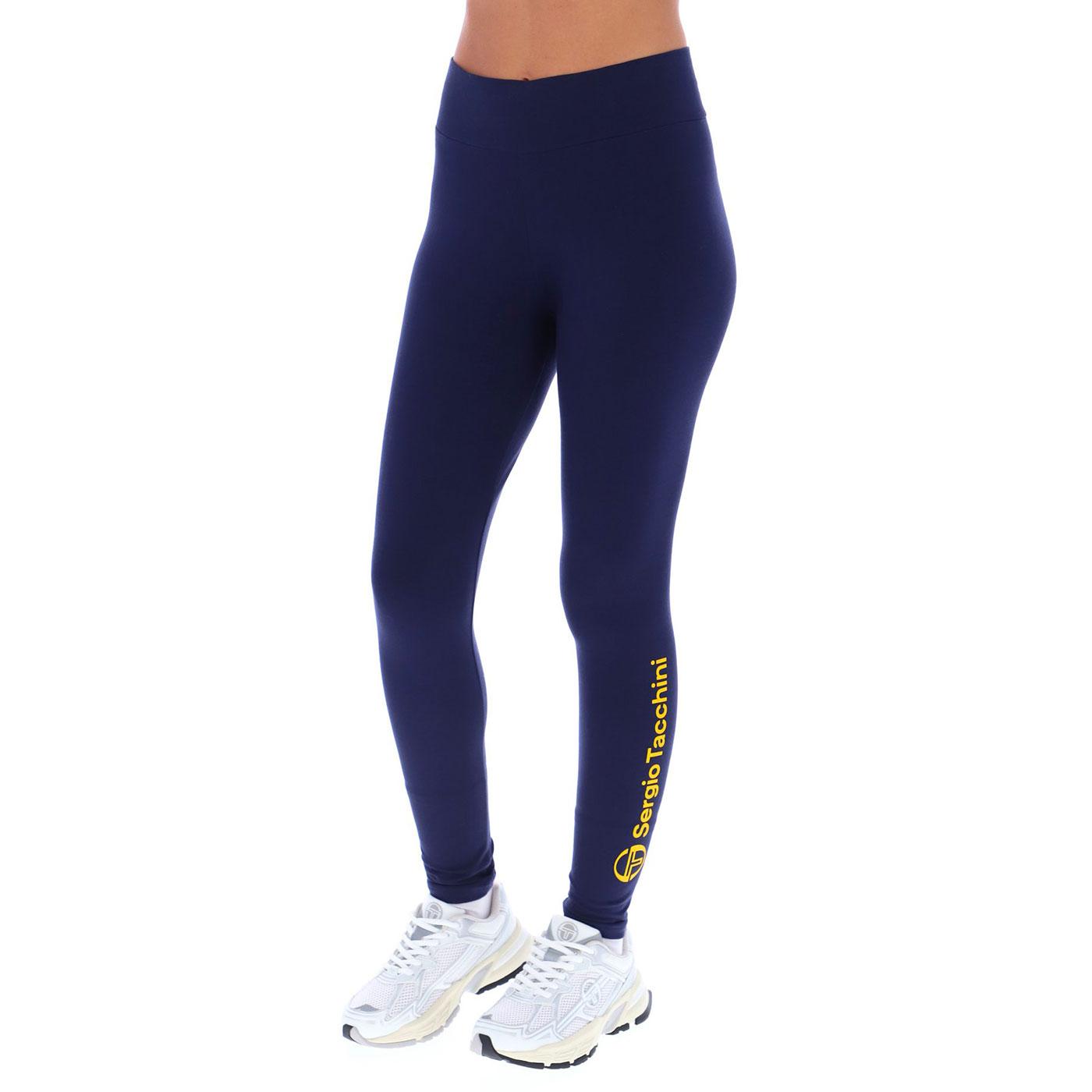 Federic Sergio Tacchini Retro 80s Logo Leggings MB