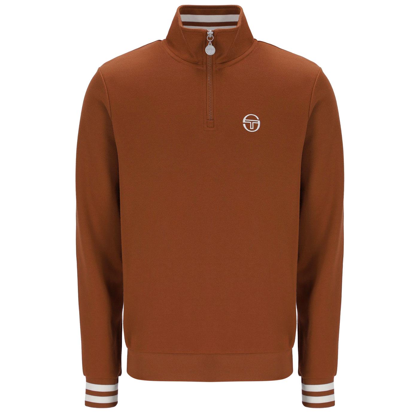 Iceberg Sergio Tacchini 1/4 Zip Neck Sweatshirt 