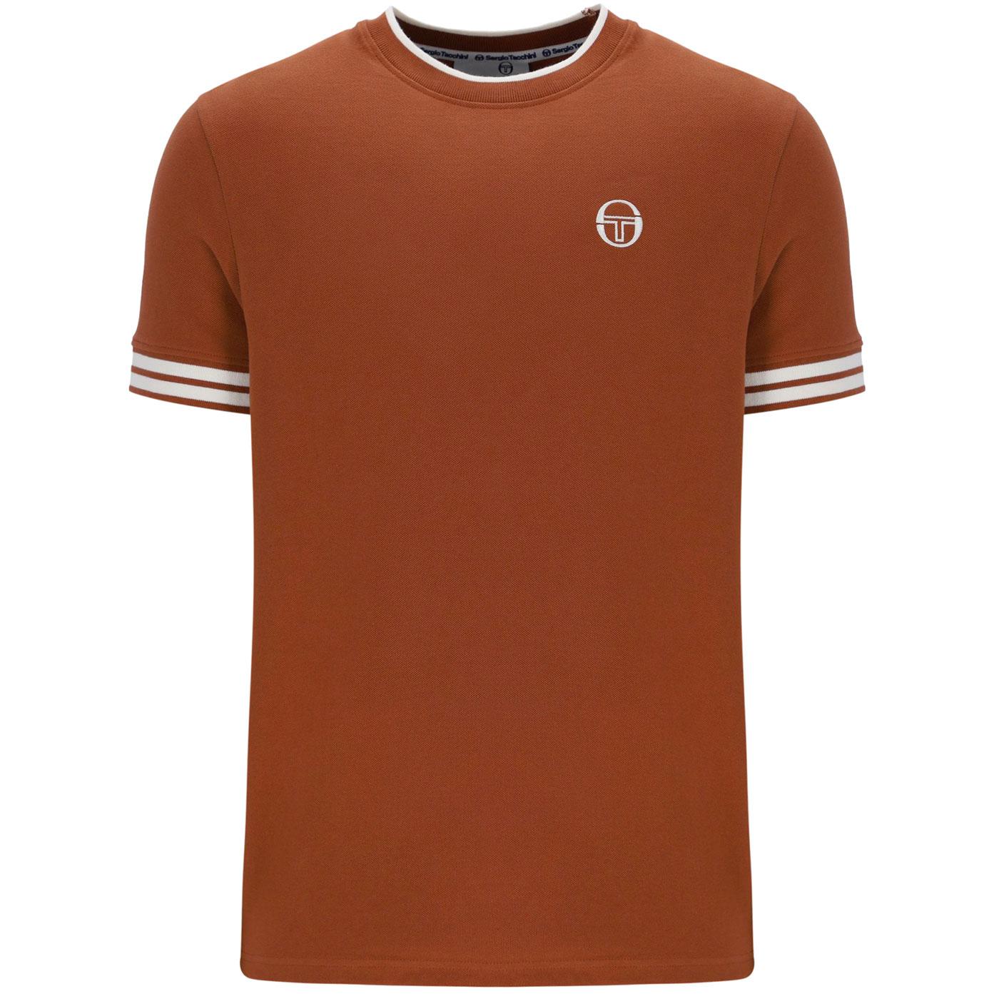 Iceberg Sergio Tacchini Stripe Cuff Pique Tee MB