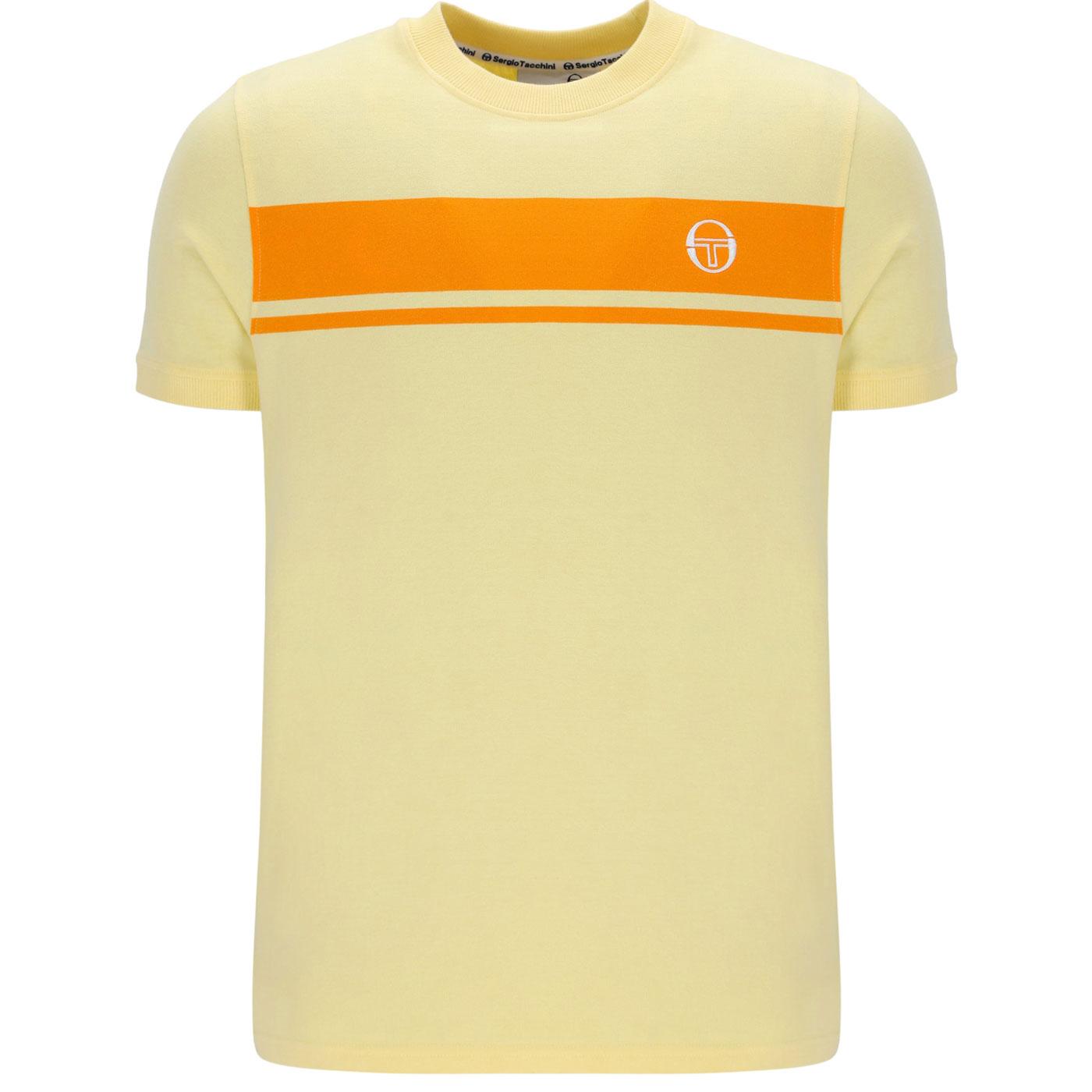 Master Sergio Tacchini Block Stripe Ringer Tee PB