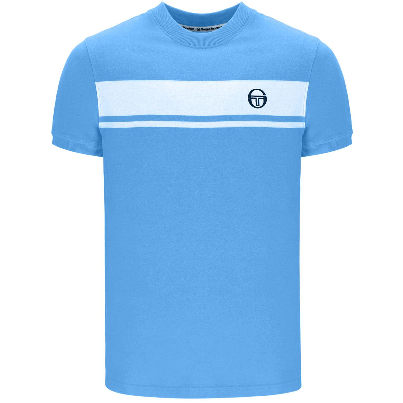 Master Sergio Tacchini Block Stripe Ringer Tee AB