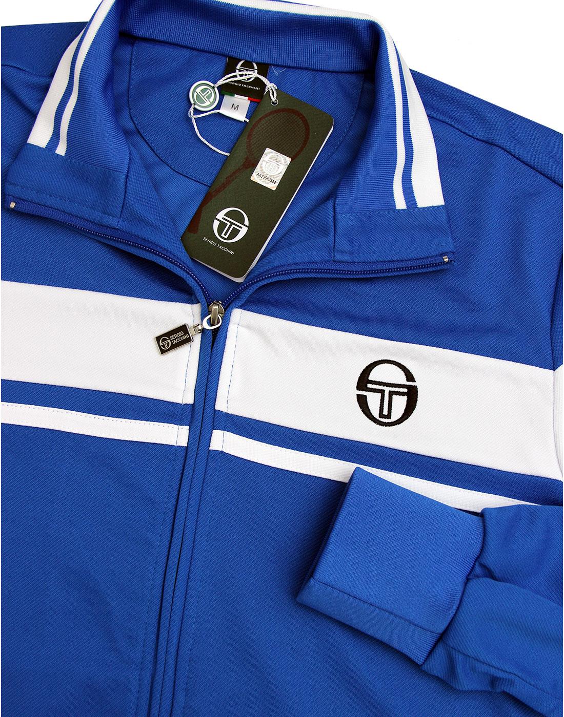 SERGIO TACCHINI 'Damerindo' Panel Track Jacket in Blue