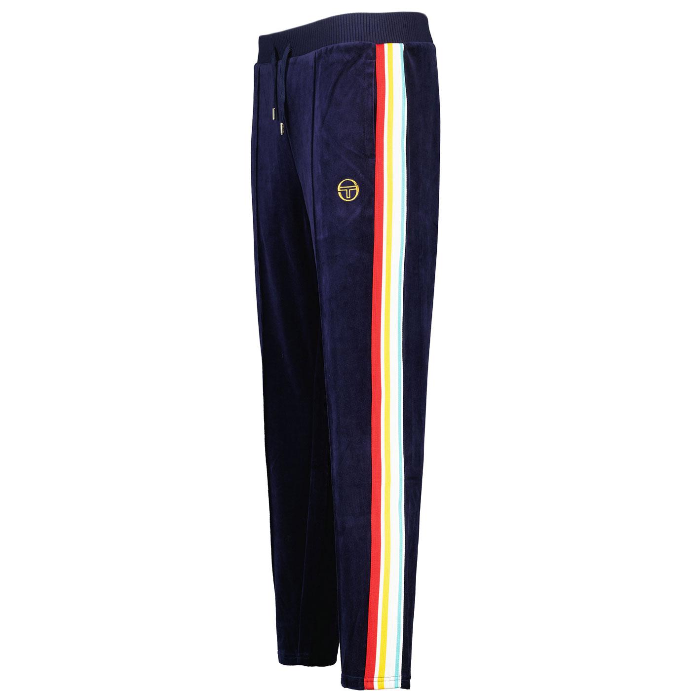 Slice Sergio Tacchini Stripe Velour Track Pants MB