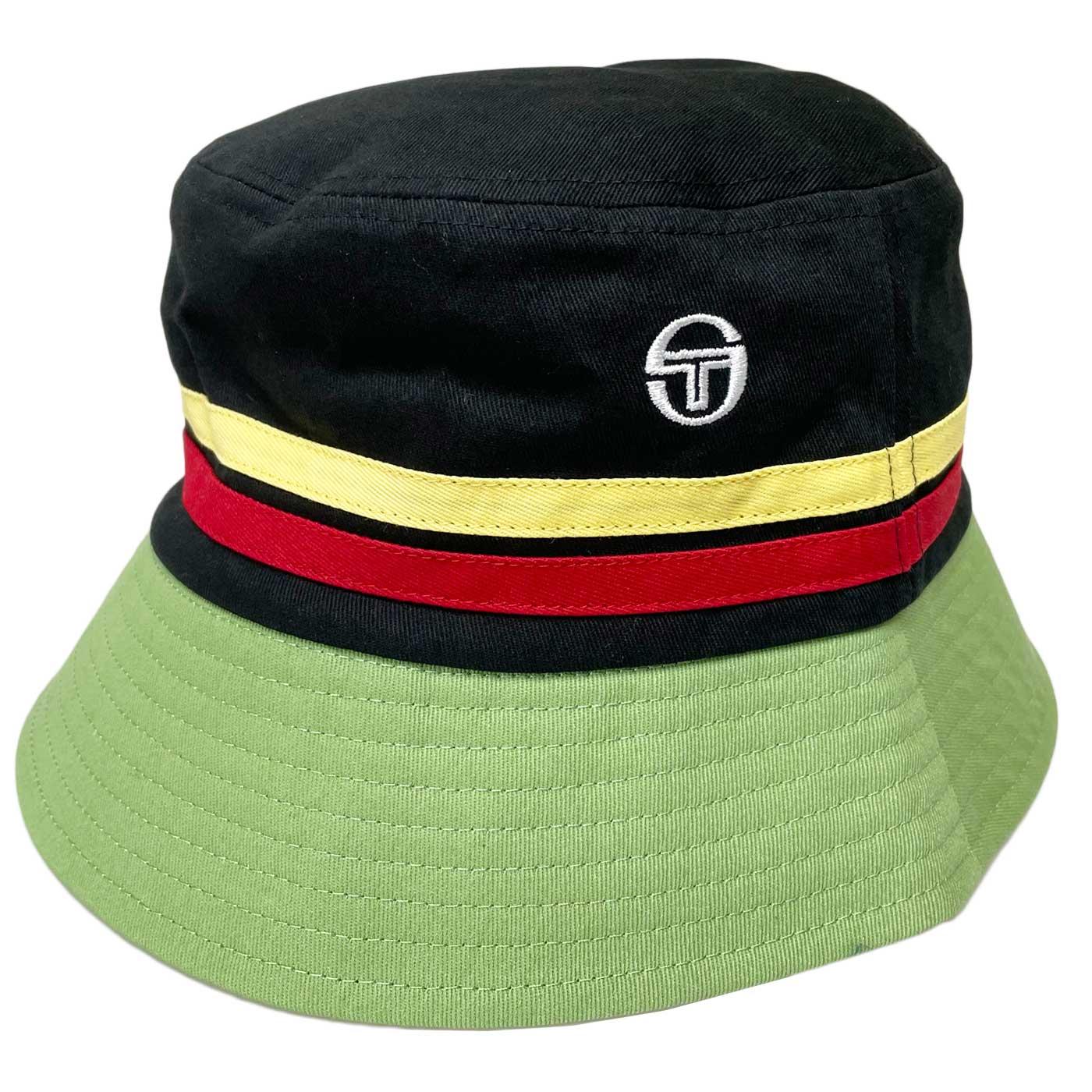 Stonewoods Sergio Tacchini Retro 90s Bucket Hat B
