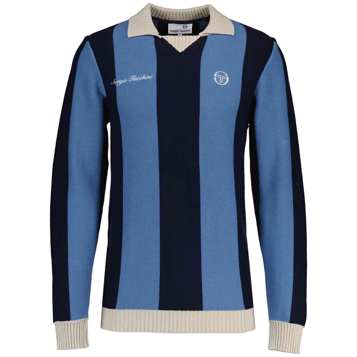 Tilden Sergio Tacchini Knitted Stripe L/S Polo CB