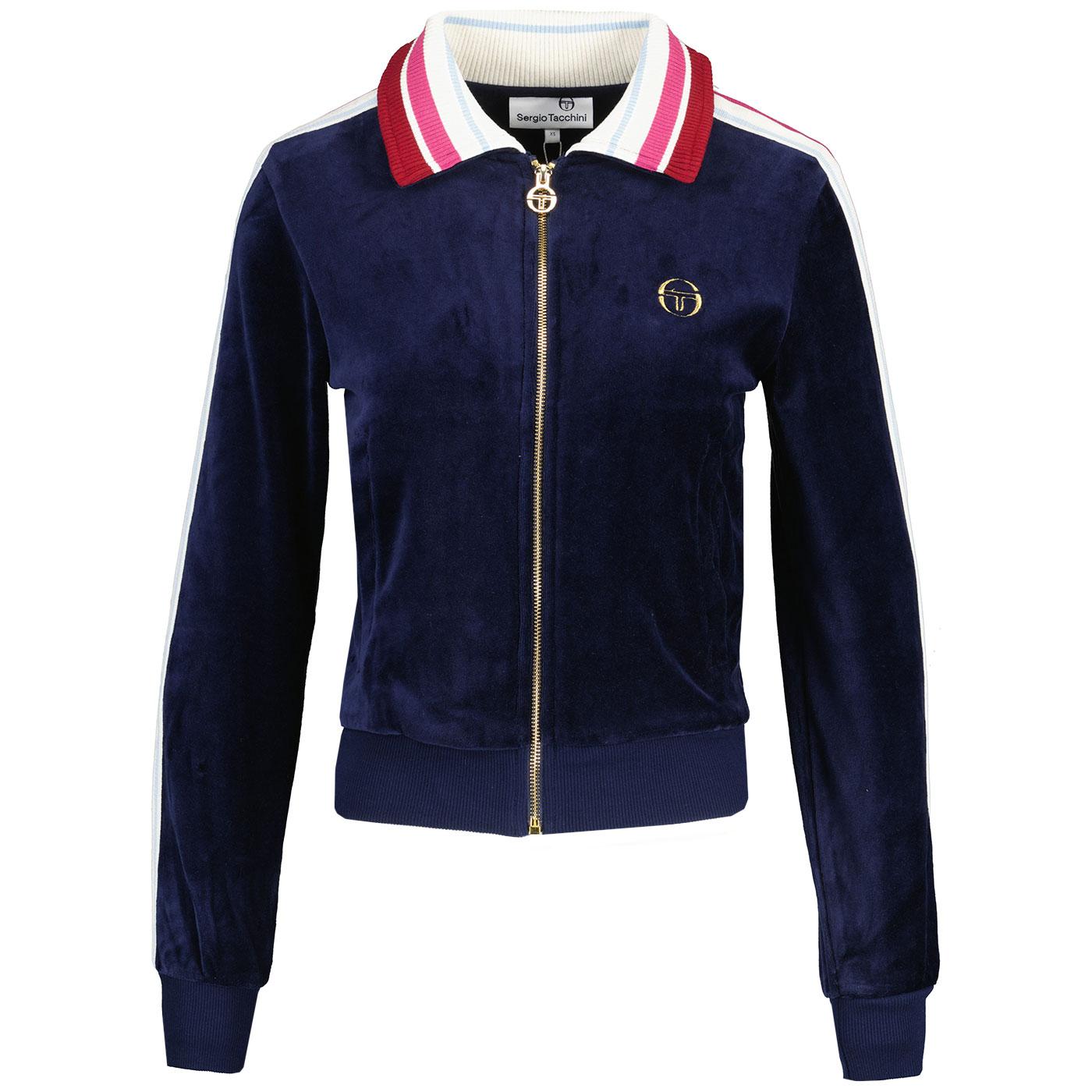 Miss Goran Sergio Tacchini 80s Velour Track Top MB