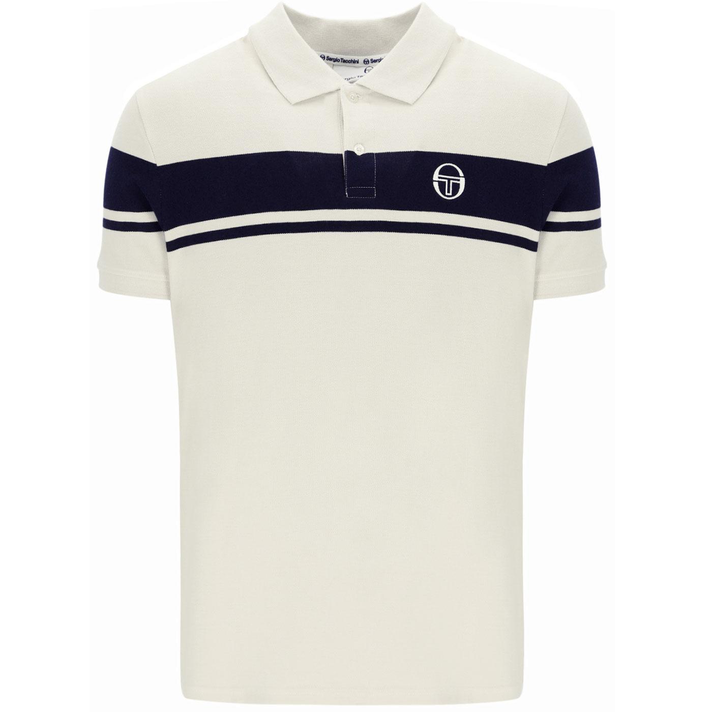 Young Line Sergio Tacchini 80s Stripe Polo Shirt G