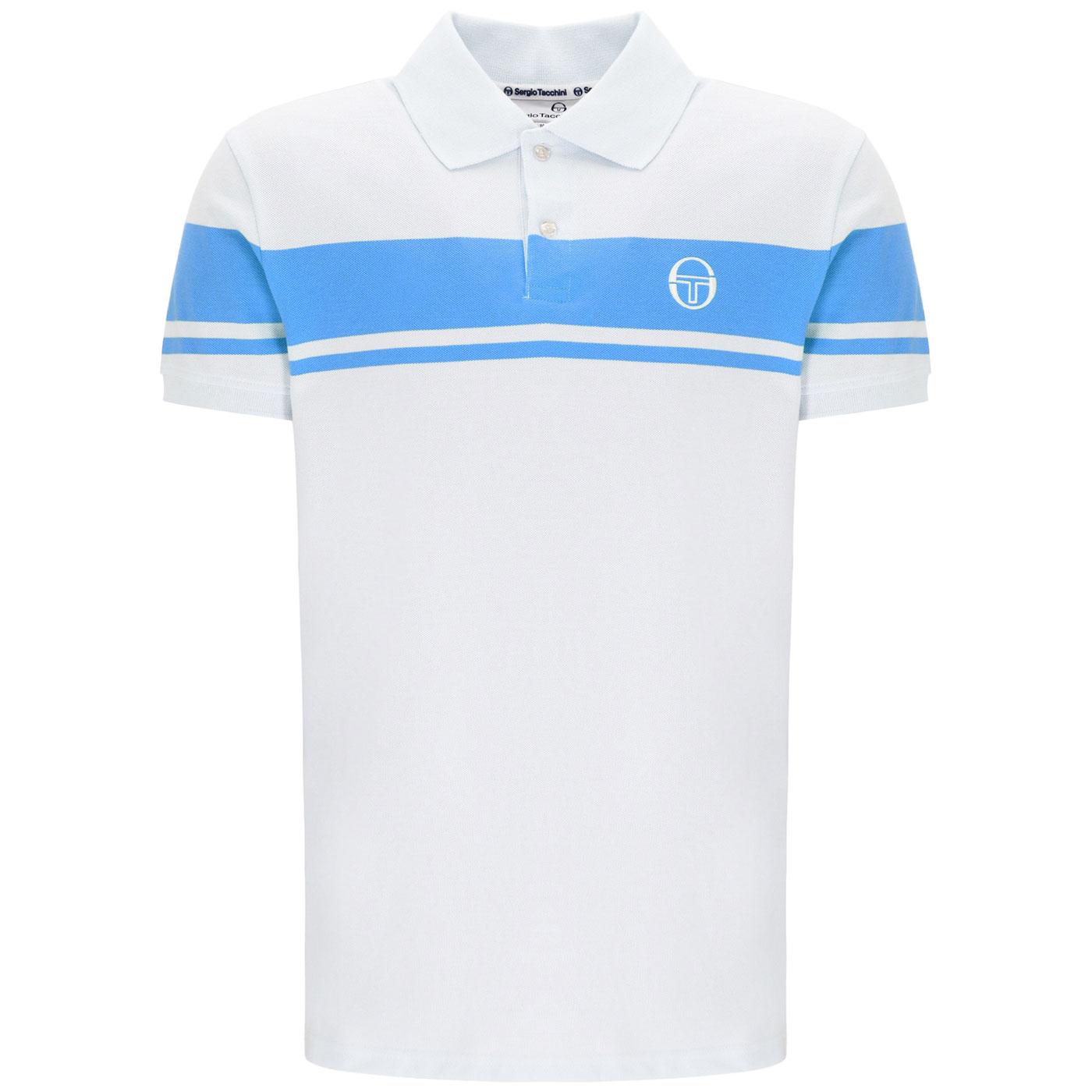 Young Line Sergio Tacchini 80s Stripe Polo Shirt G