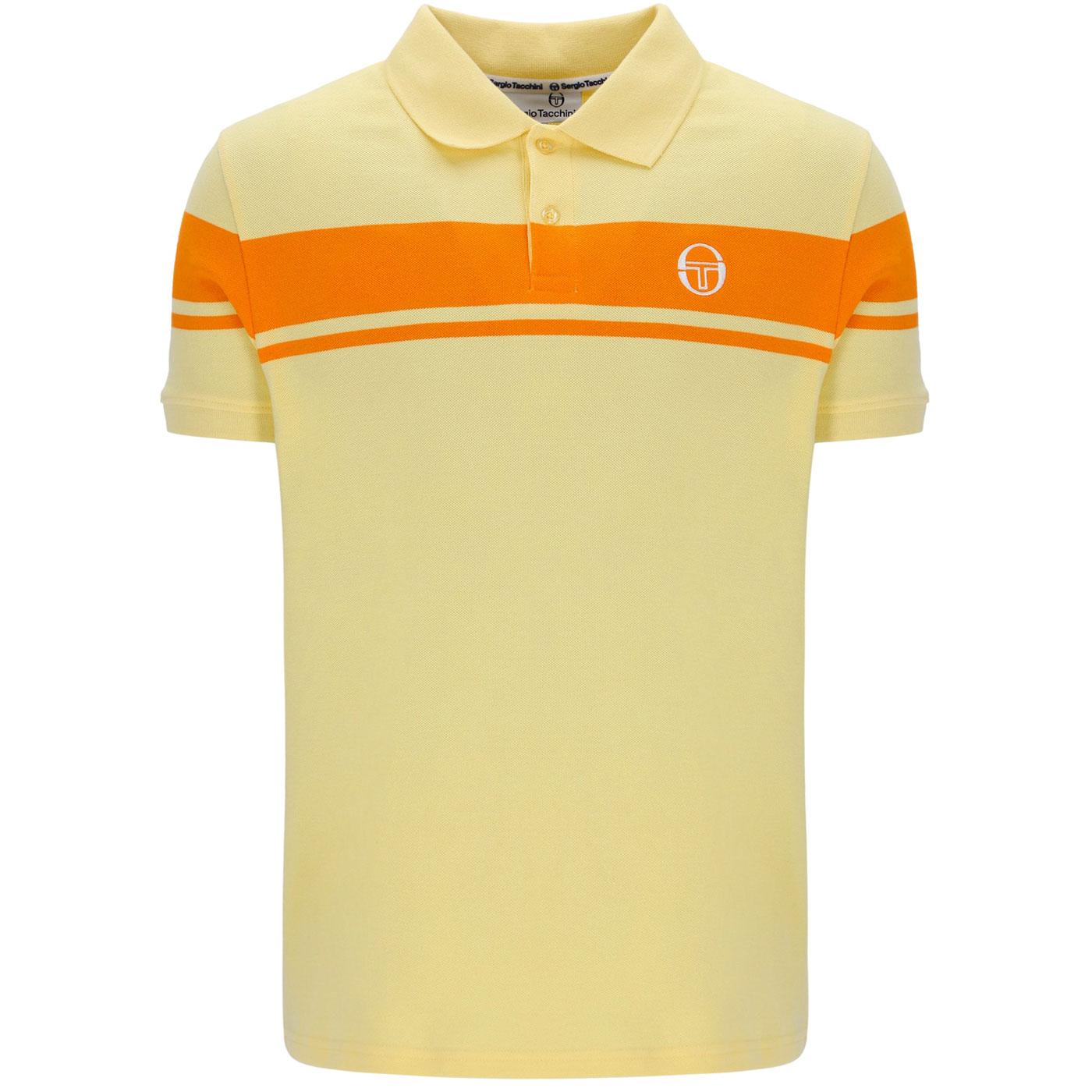 Young Line Sergio Tacchini 80s Stripe Polo PB/AG