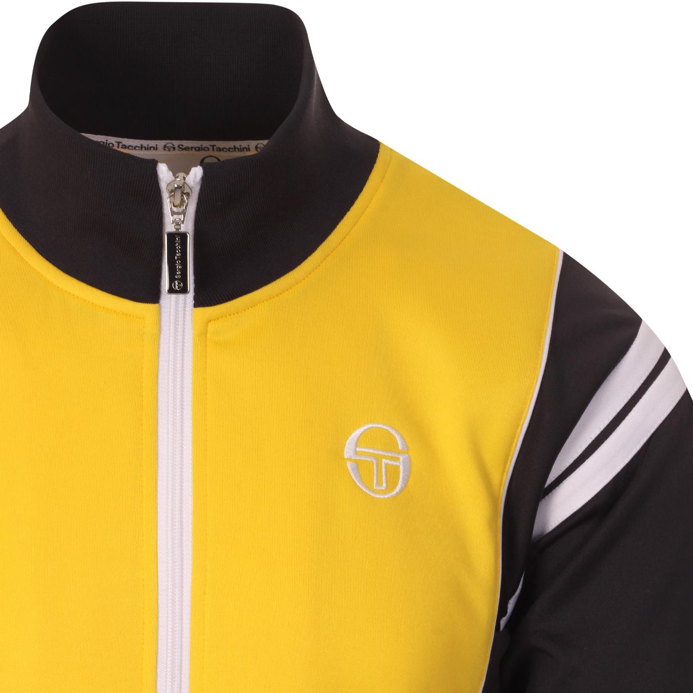 Scirocco SERGIO TACCHINI Retro 1980s Track Top in Goldfinch