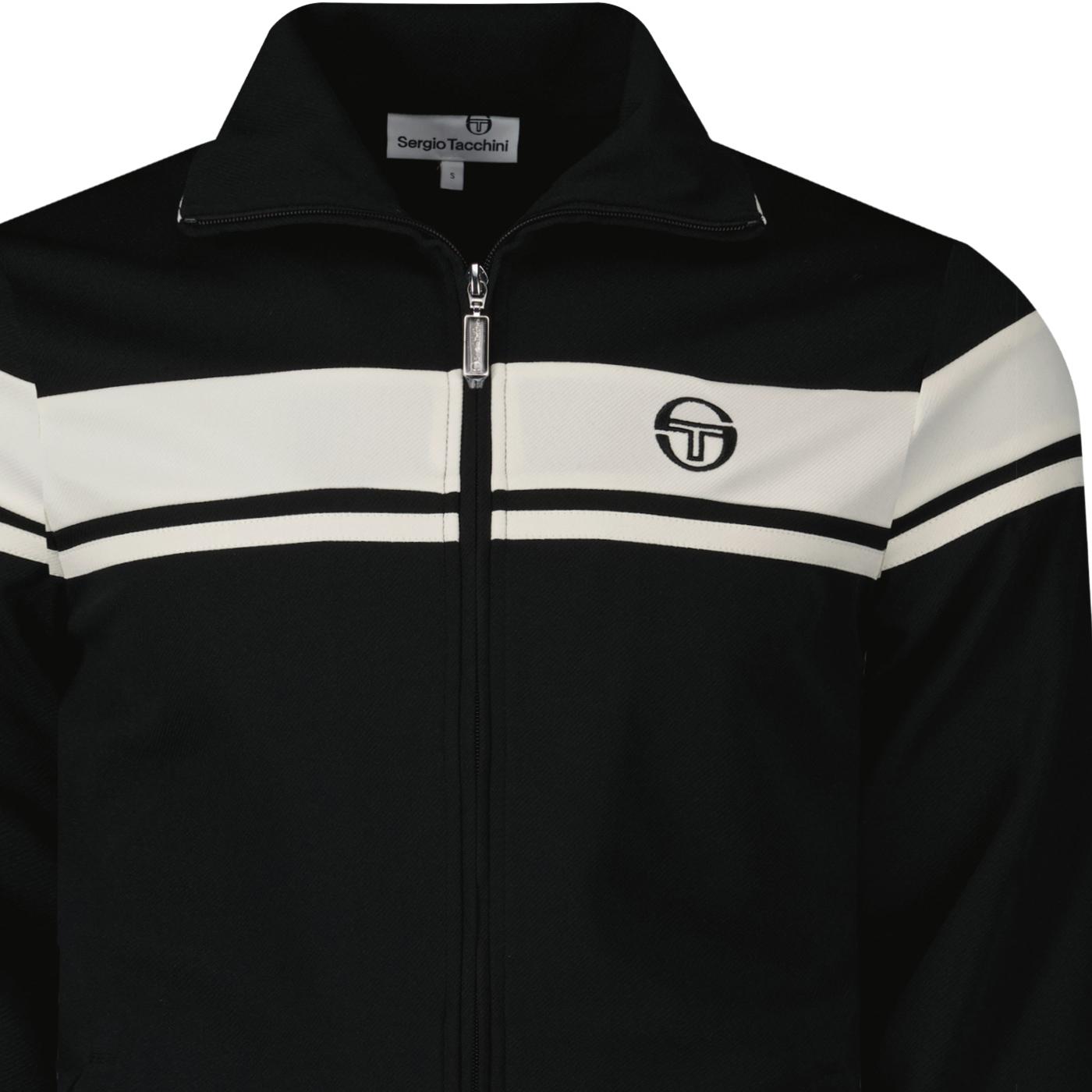 SERGIO TACCHINI Capomasters Retro 80s Track Jacket Black