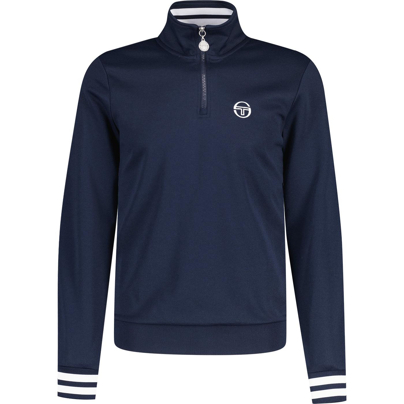 Iceberg Sergio Tacchini 1/4 Zip Neck Sweatshirt MB