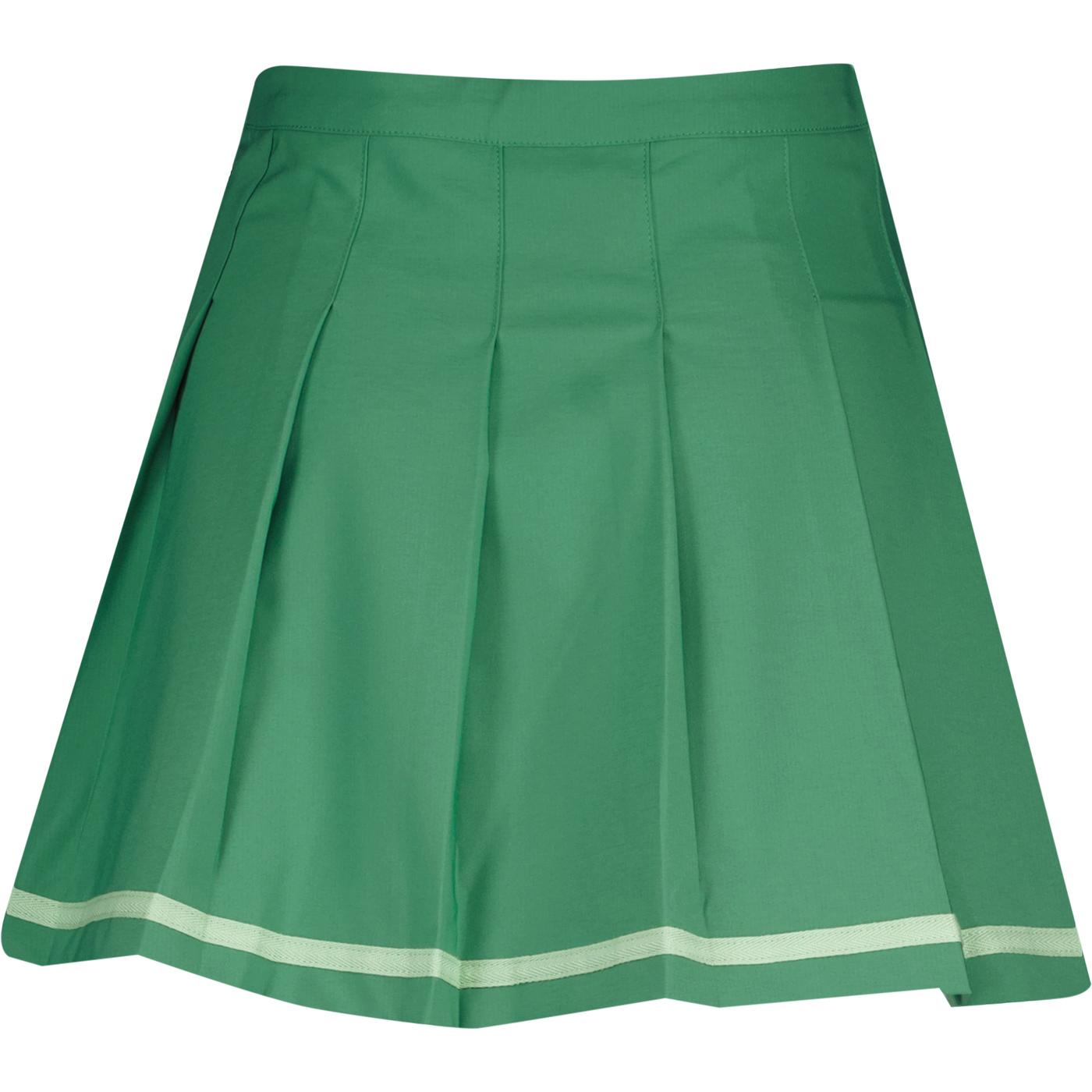 Green pleated best sale tennis skirt