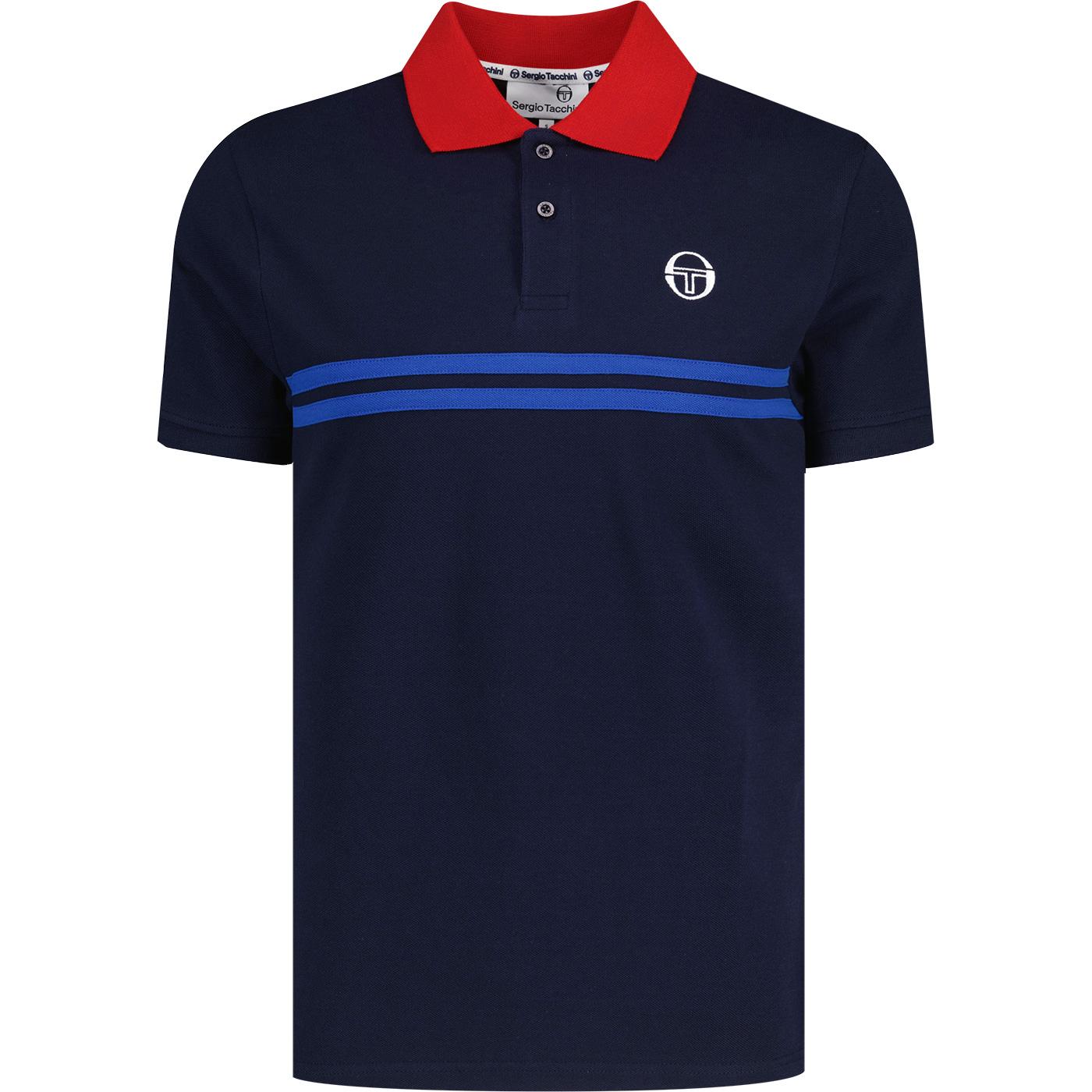 Supermac Sergio Tacchini Retro 80s Polo Shirt MB