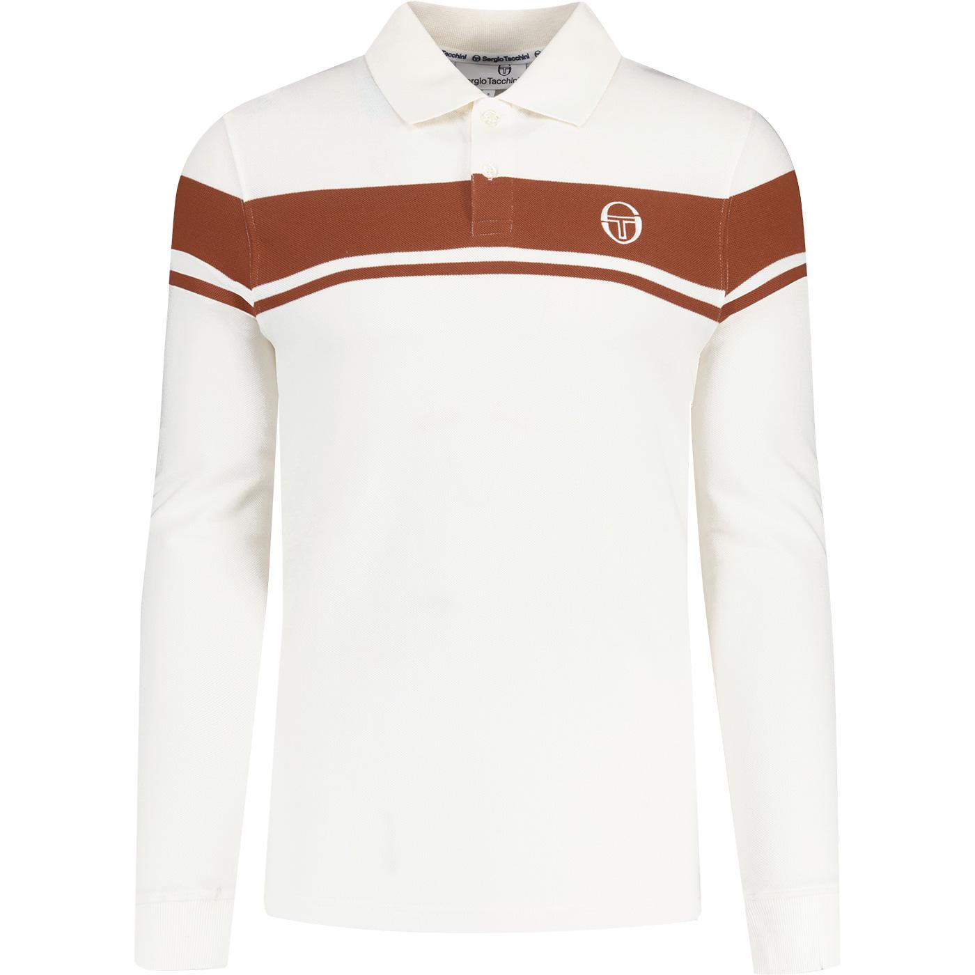 Young Line Sergio Tacchini 80s L/S Polo Shirt G/MB