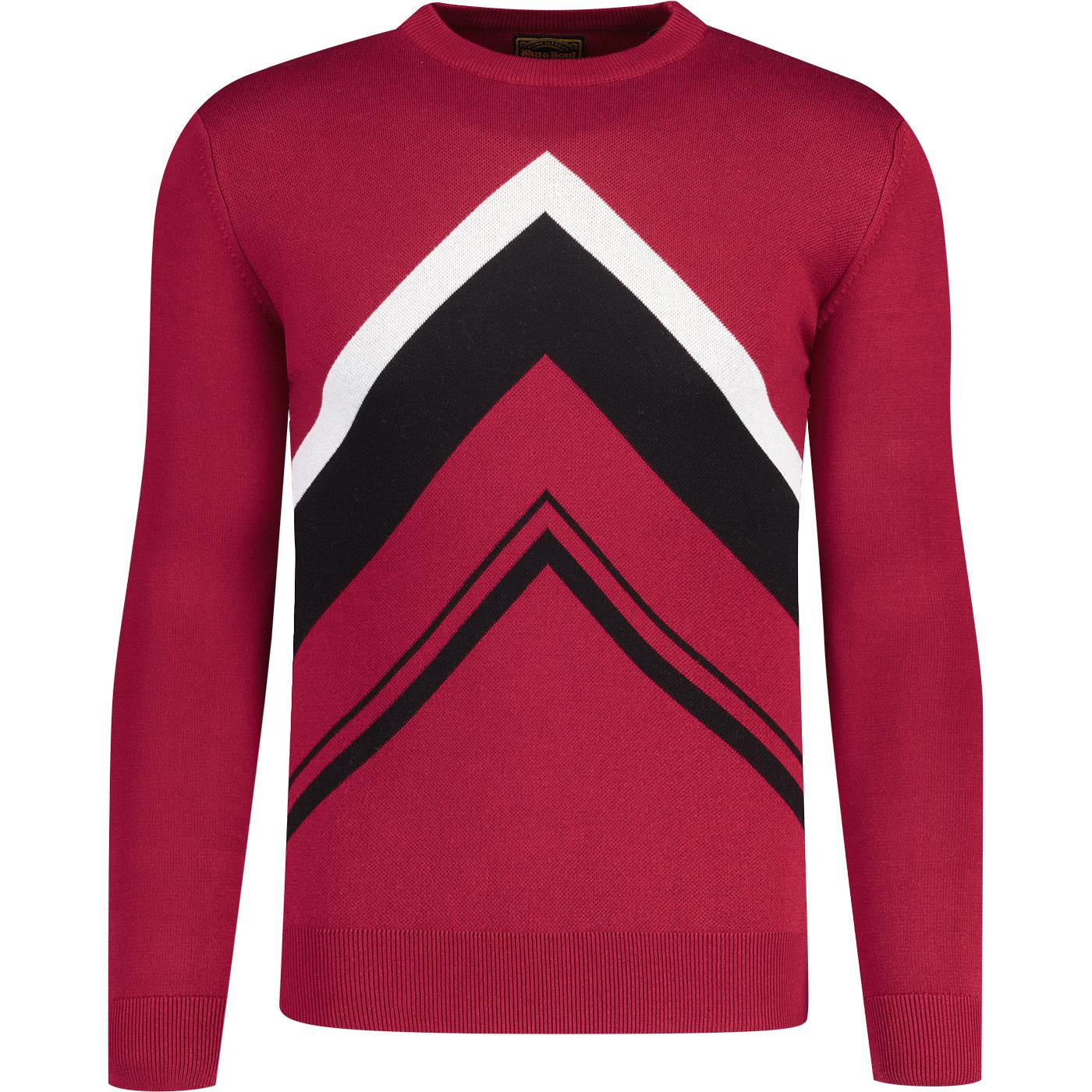 Letterman Ska & Soul Gallagher Chevron Jumper B
