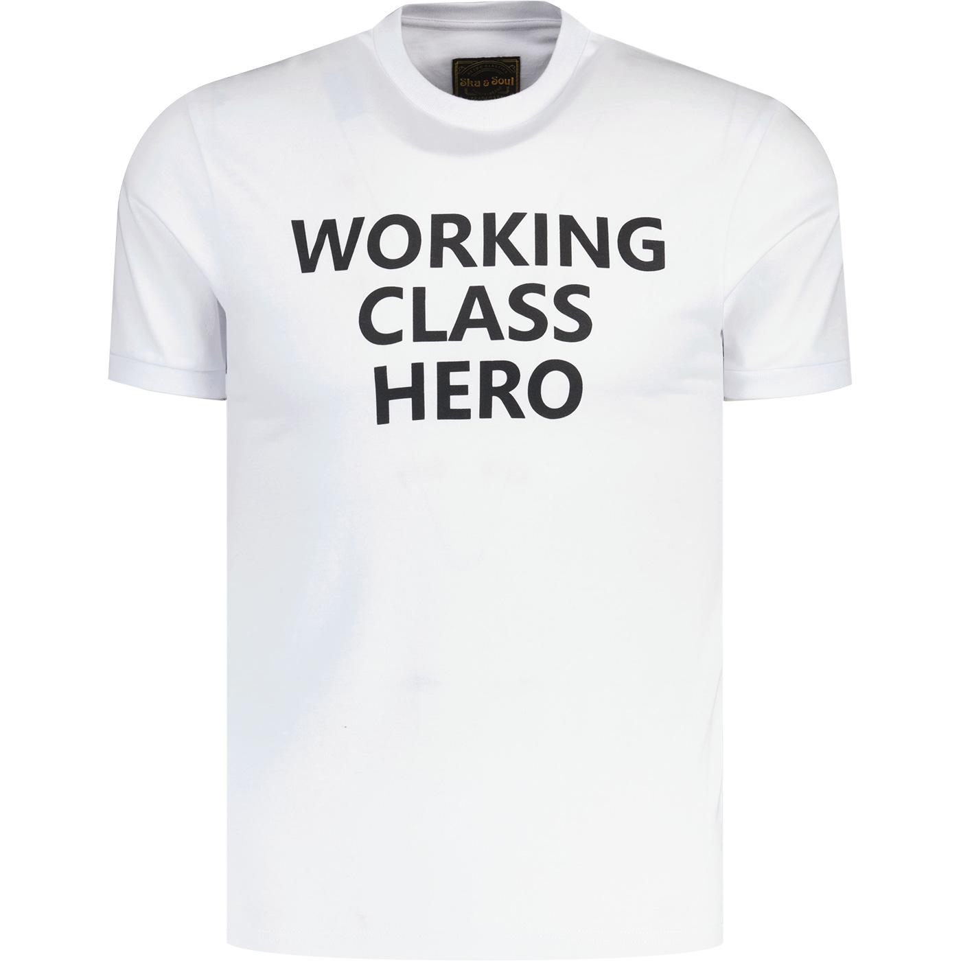 Lennon Ska & Soul Working Class Hero Slogan Tee W