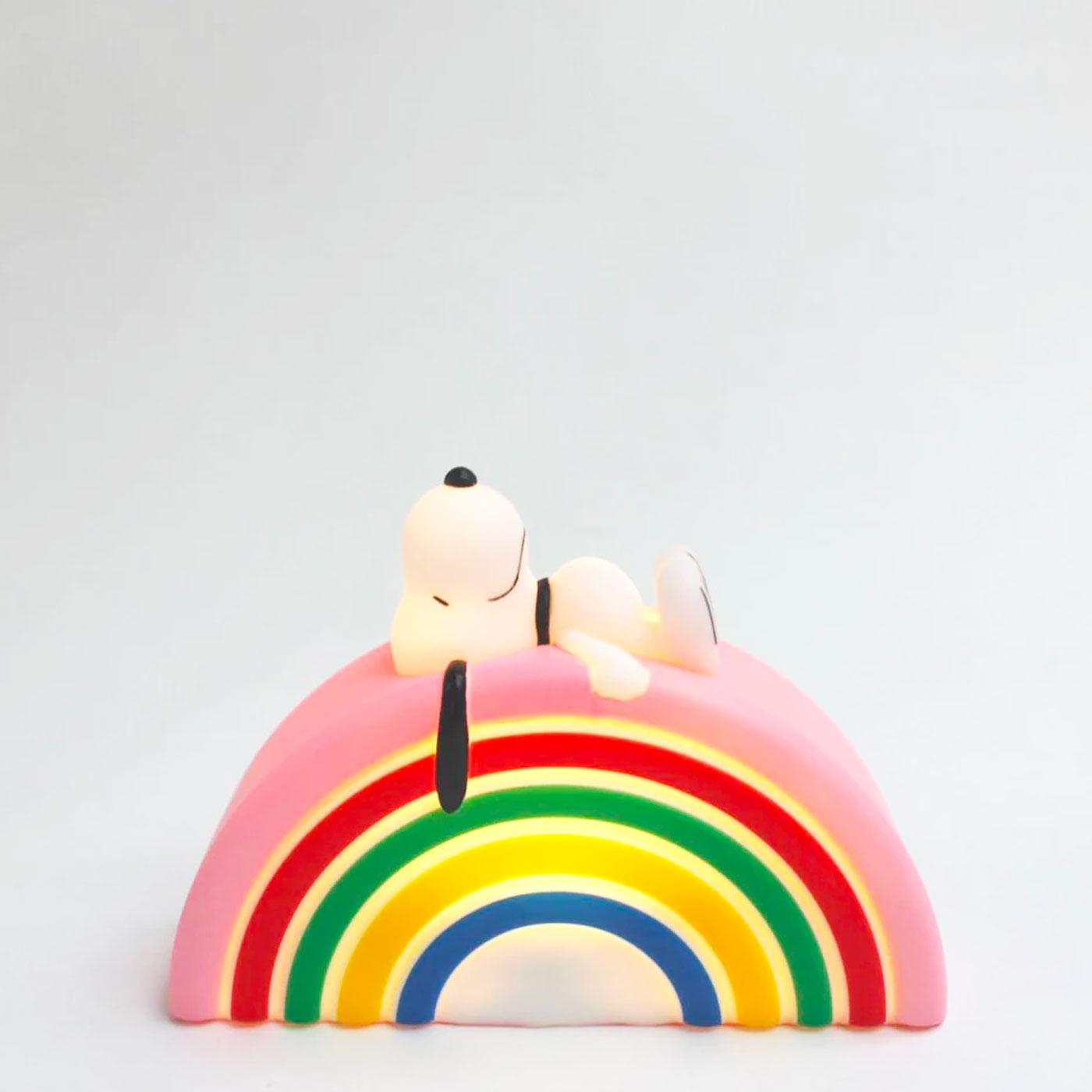 PEANUTS & SNOOPY Retro 70s Mini LED Rainbow Light