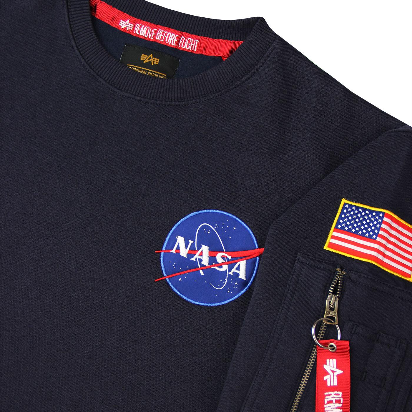 alpha industries space shuttle sweater