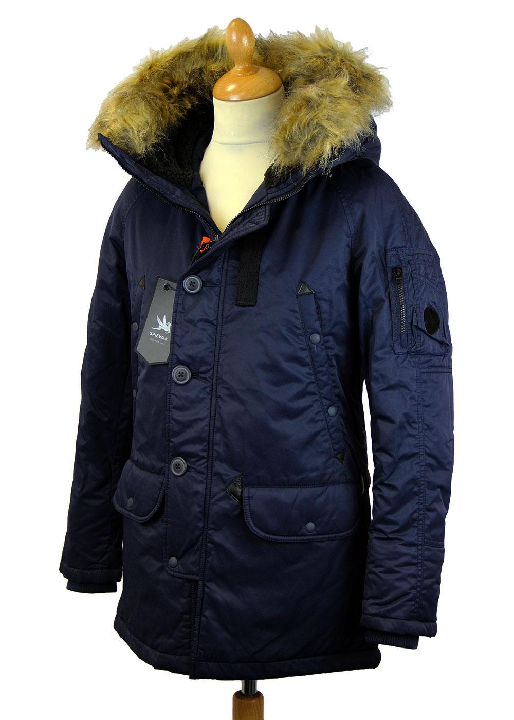 SPIEWAK Retro Waxed N3B Snorkel Parka Jacket (N)