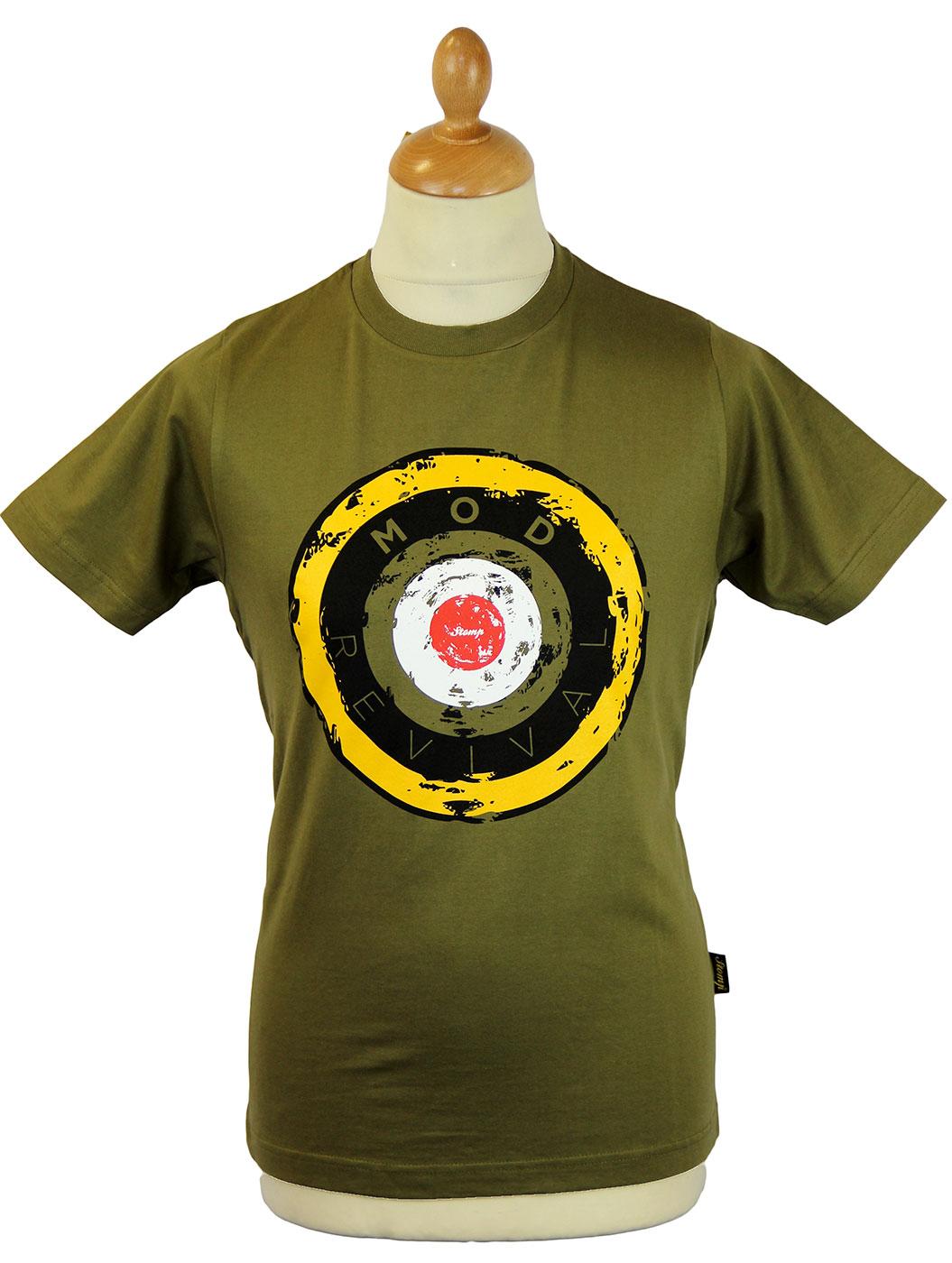 Mod Revival STOMP Retro Target Print T-shirt (O) 