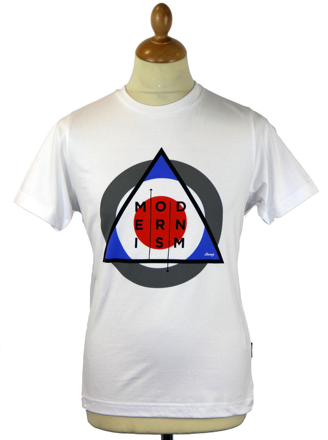 Modernism Triangle STOMP Retro Mod Target T-Shirt
