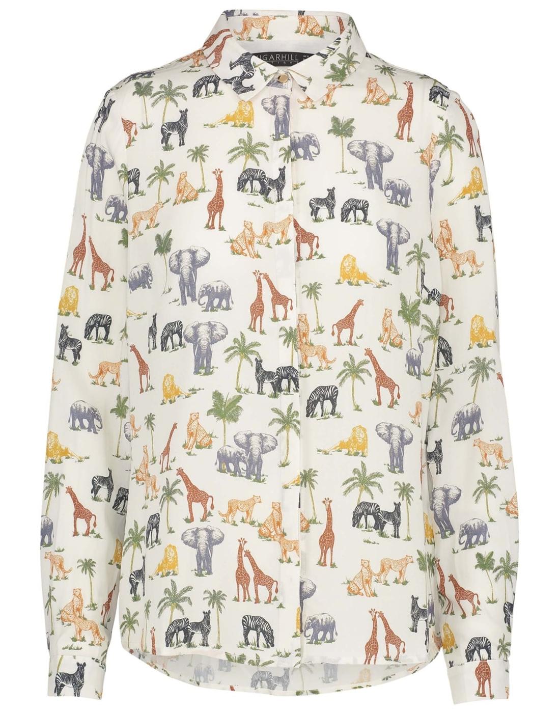 Blair SUGARHILL BOUTIQUE Retro Wild Animal Shirt