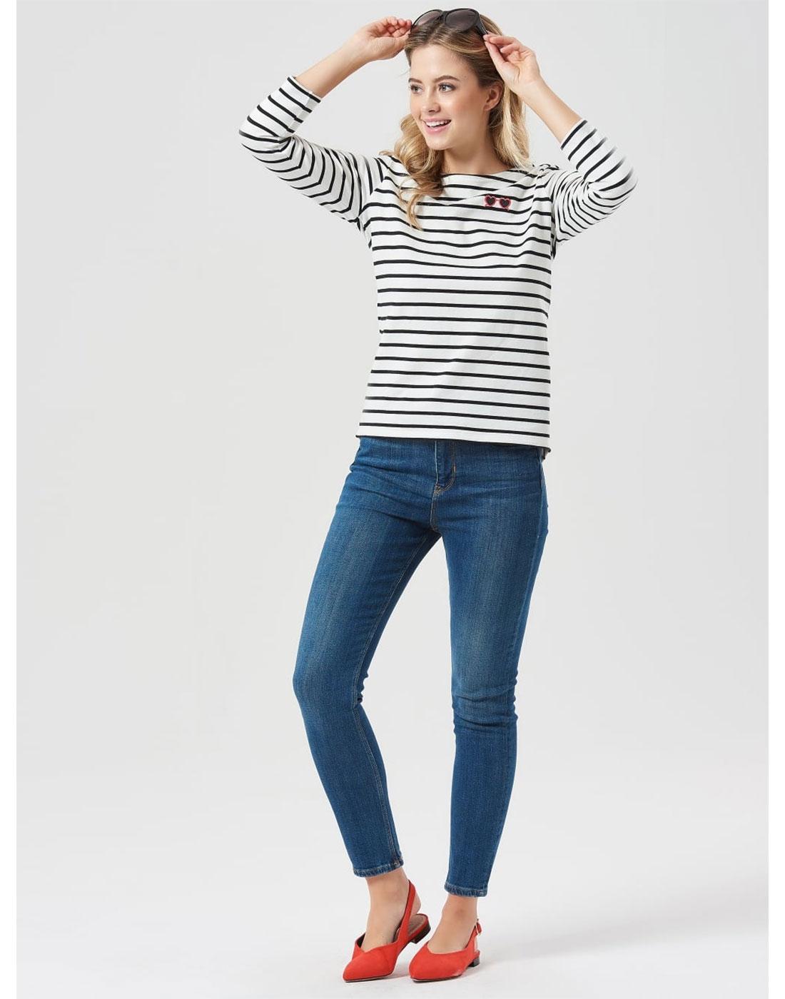 SUGARHILL BOUTIQUE Brighton Sunglasses Breton Tee