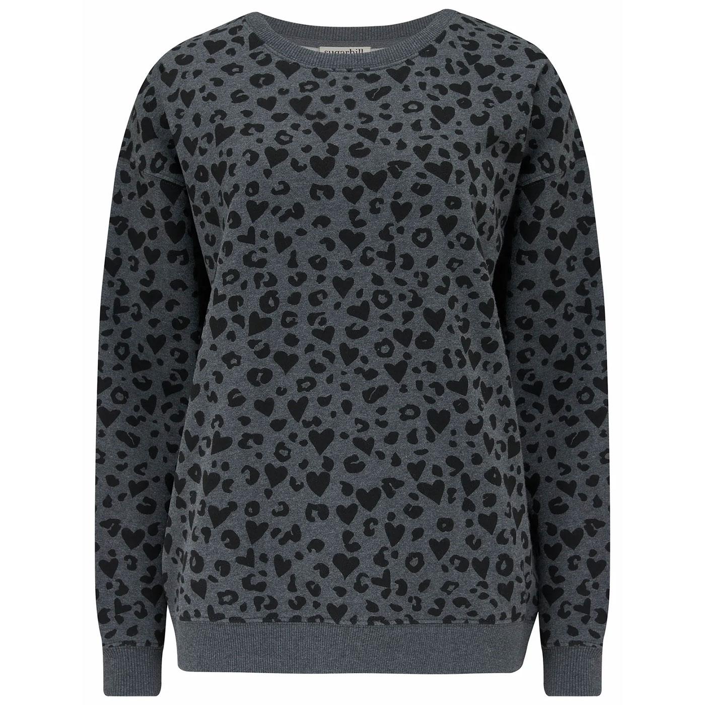 Noah SUGARHILL BRIGHTON Leopard Love Sweatshirt