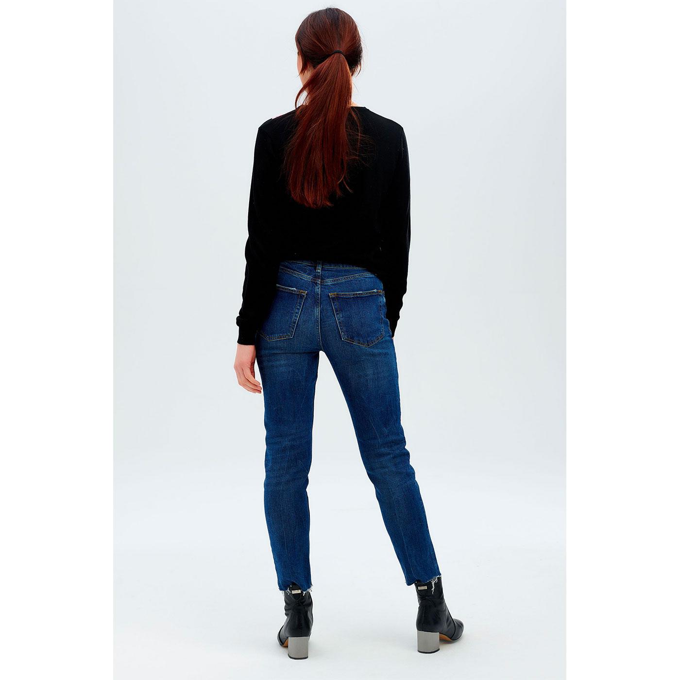 SUGARHILL Rita 70s Rainbow Lightning Flash Jumper